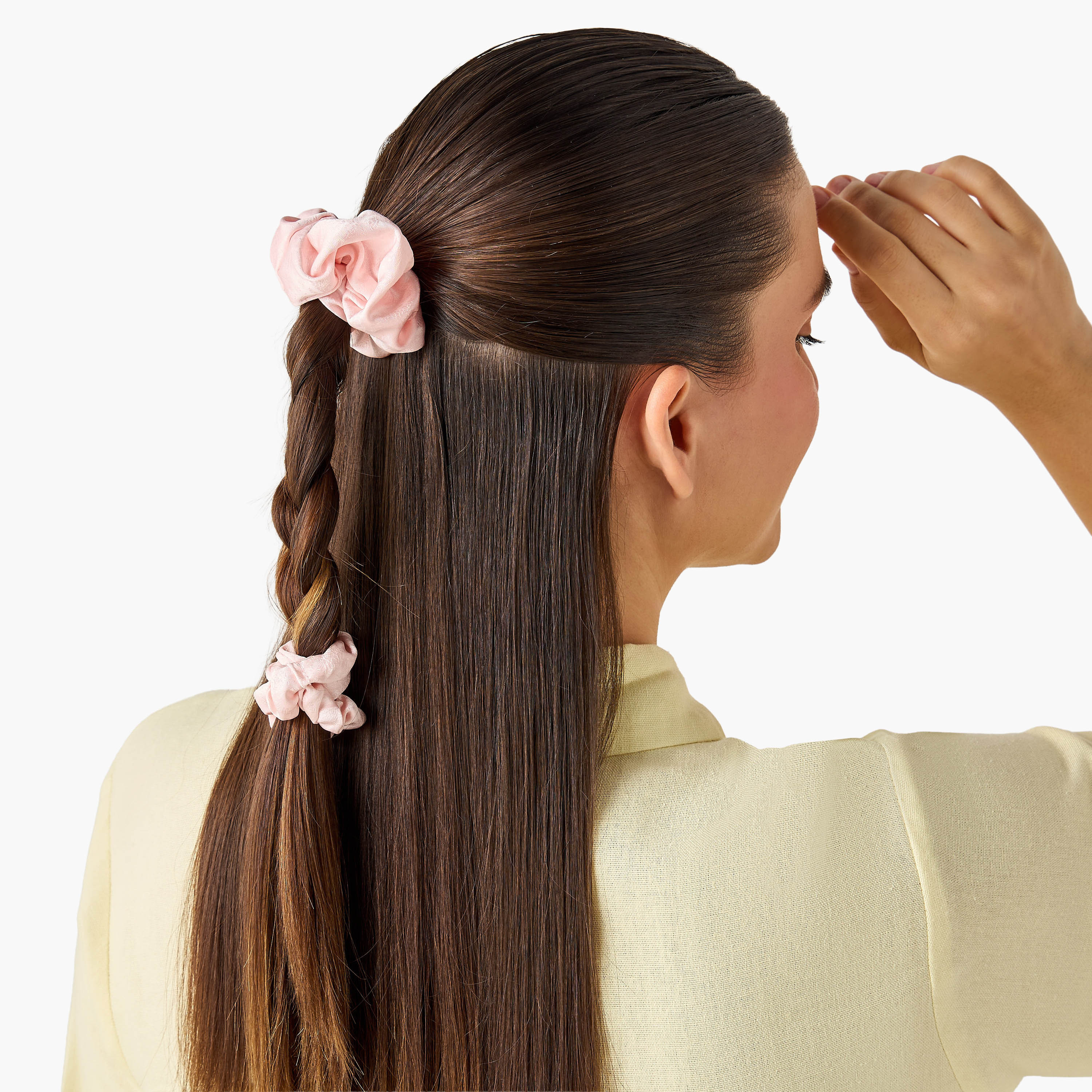 Pack of 6 - Hair Scrunchie-women-hairaccessories-scrunchies-image-2