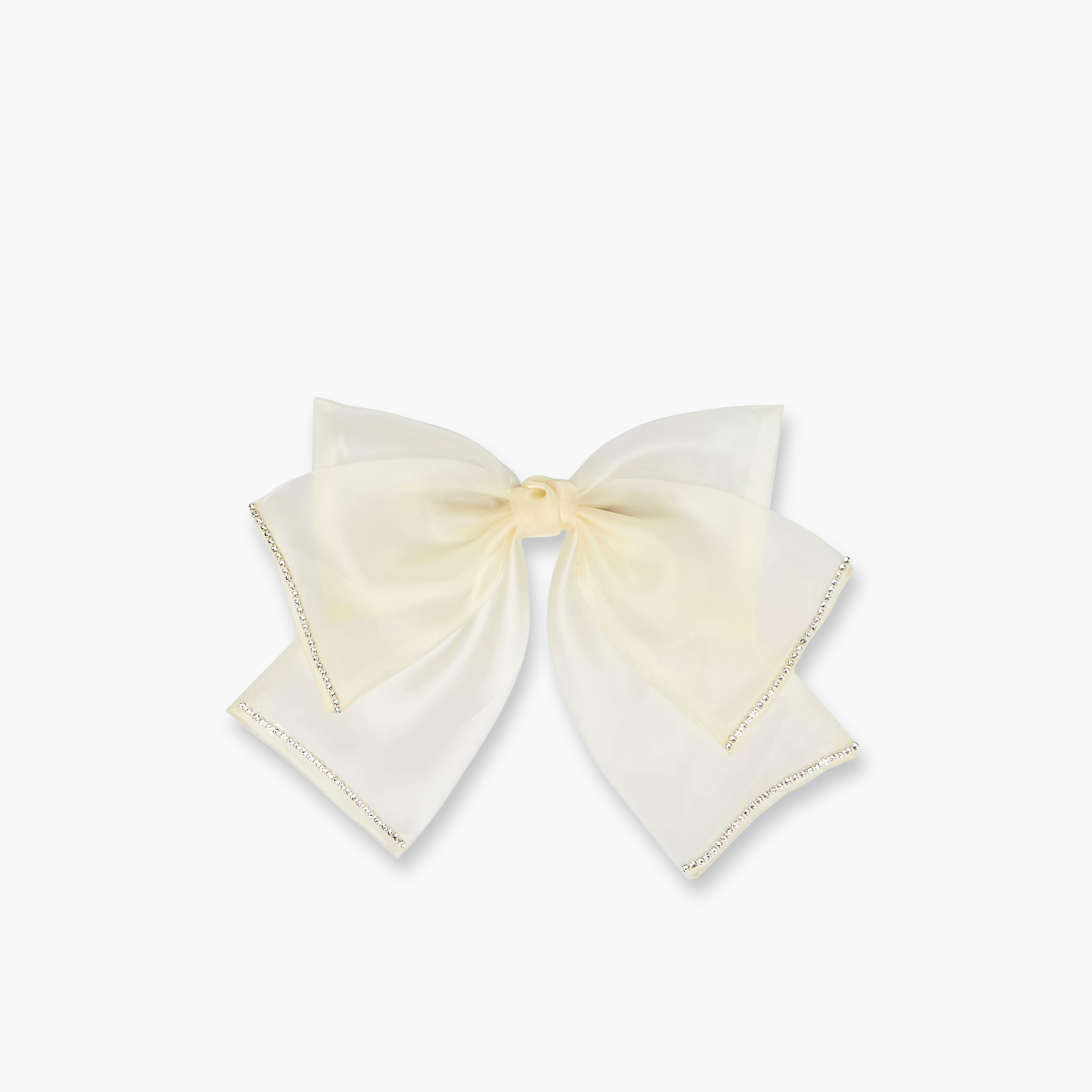 Bow Barrette Hair Clip with Embellishment-women-hairaccessories-clips-image-1