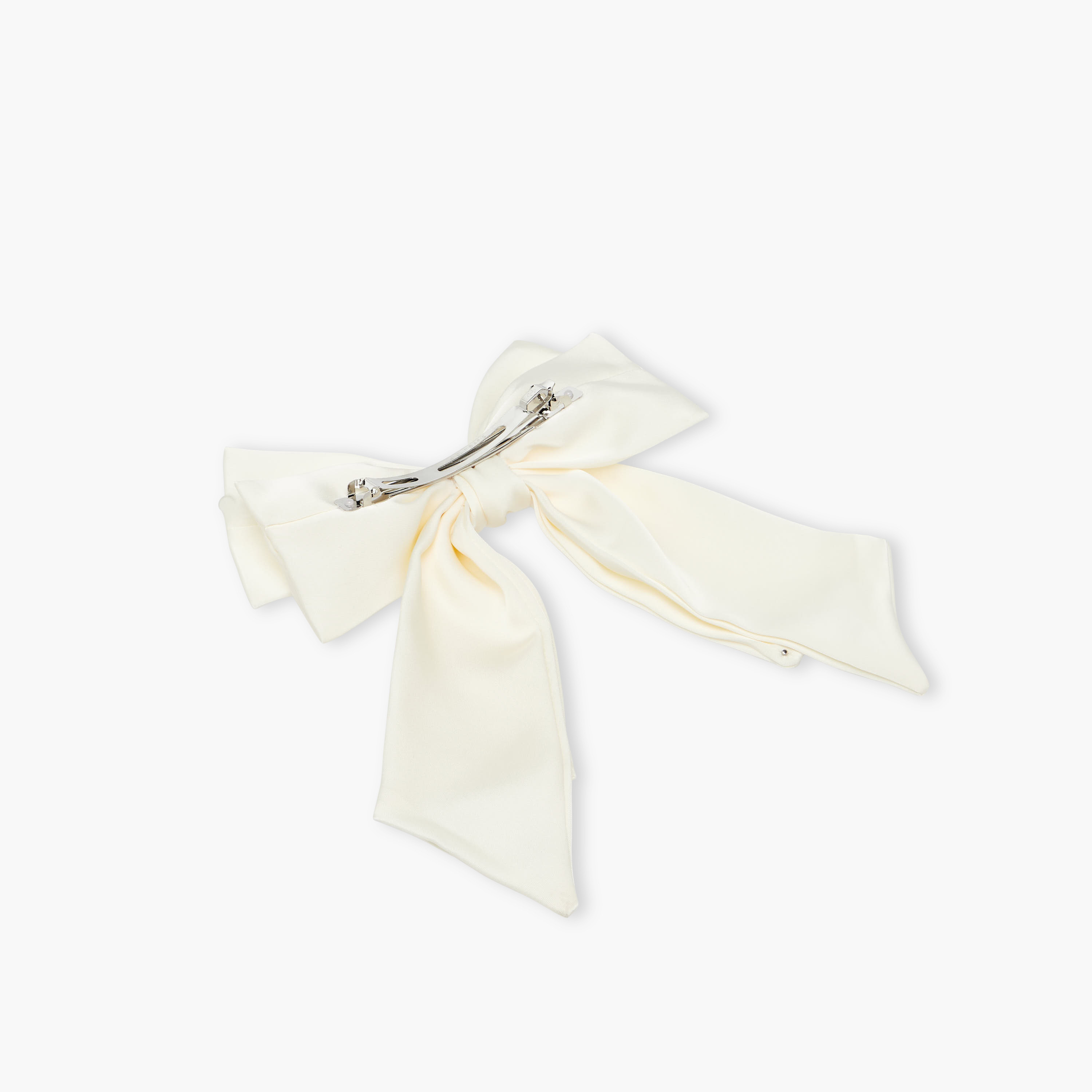 Bow Barrette Hair Clip with Pearl Trim-women-hairaccessories-clips-image-4