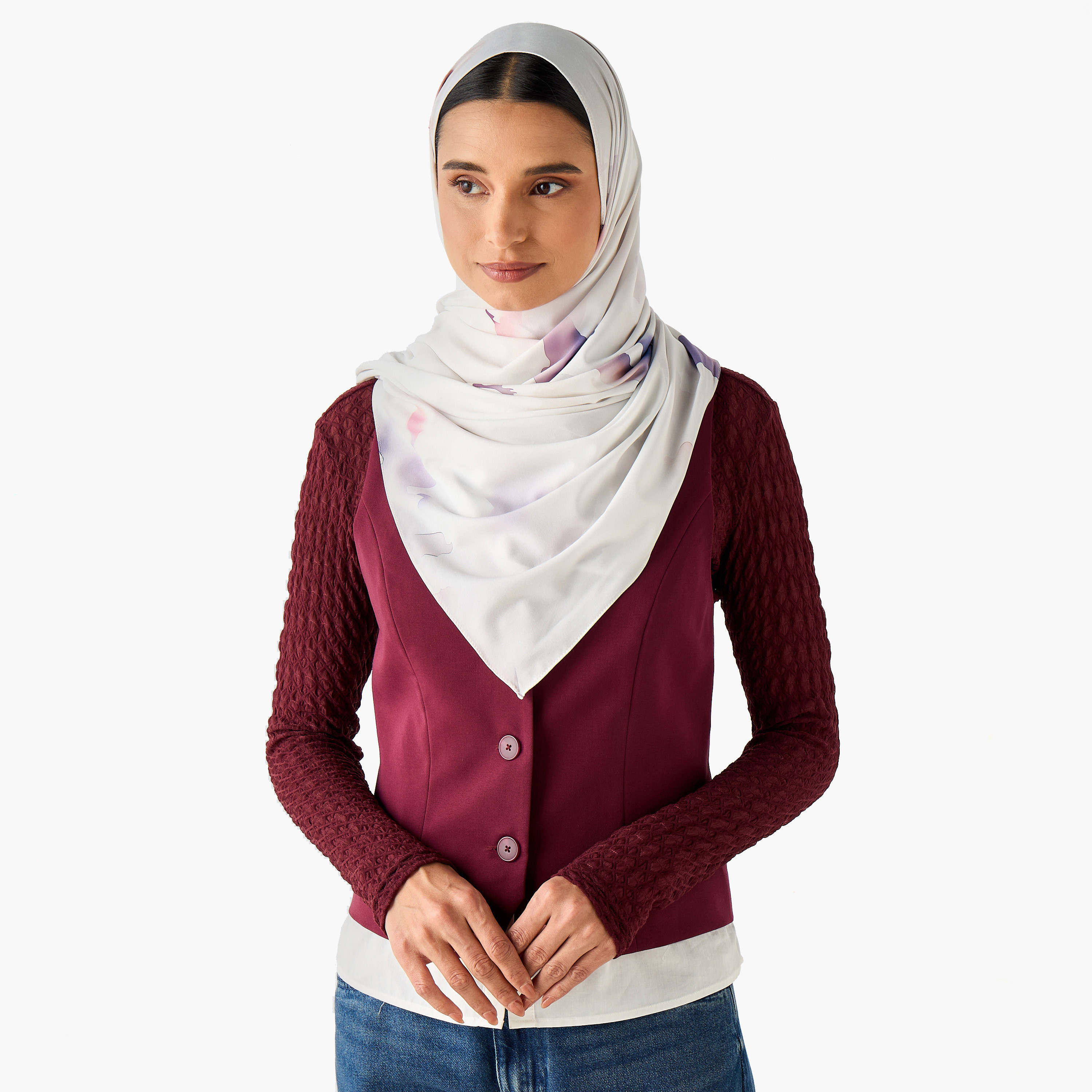 Hijab Printed Multicolour-women-winterwear-scarves-image-2