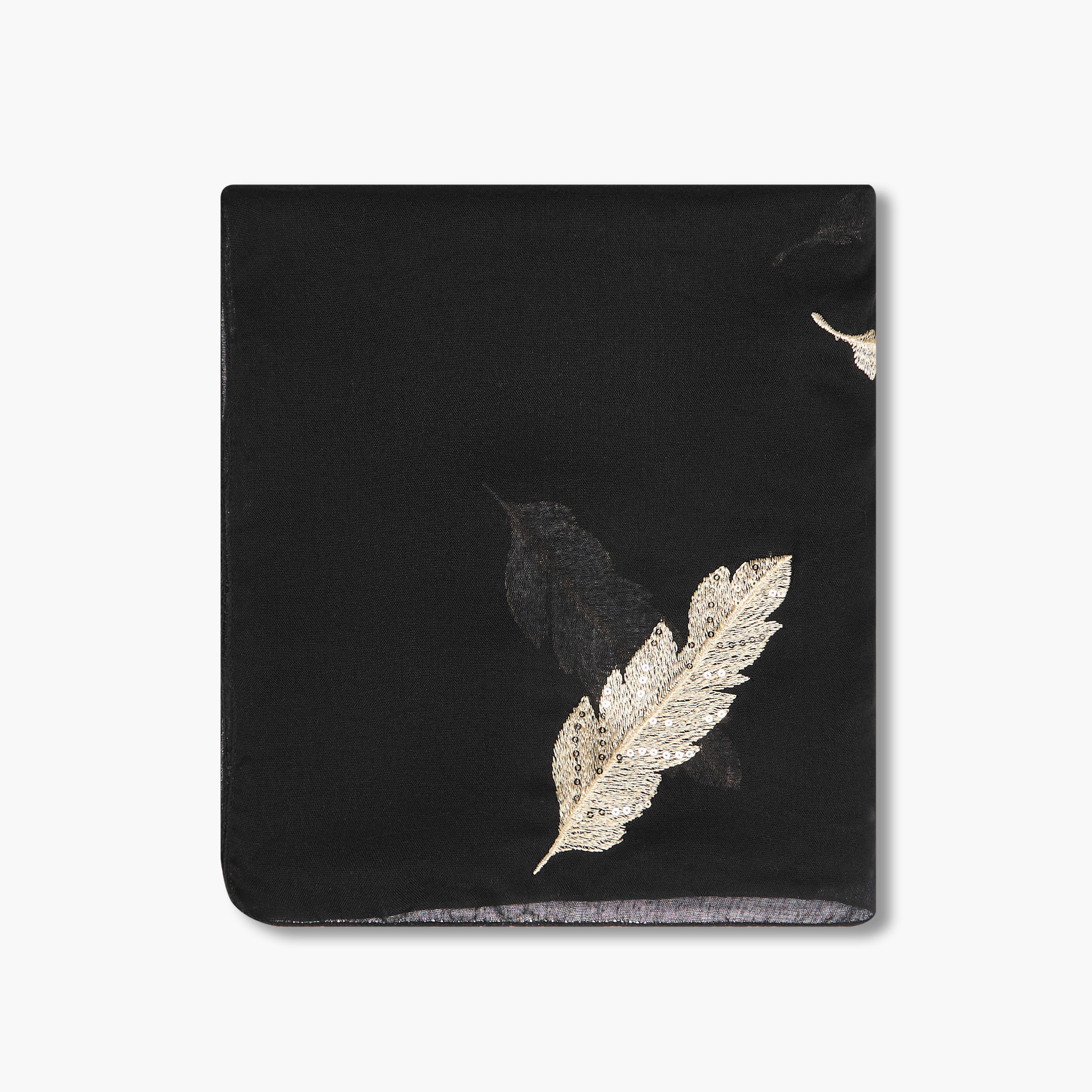 Scarf Feather Embroidered-women-winterwear-scarves-image-3