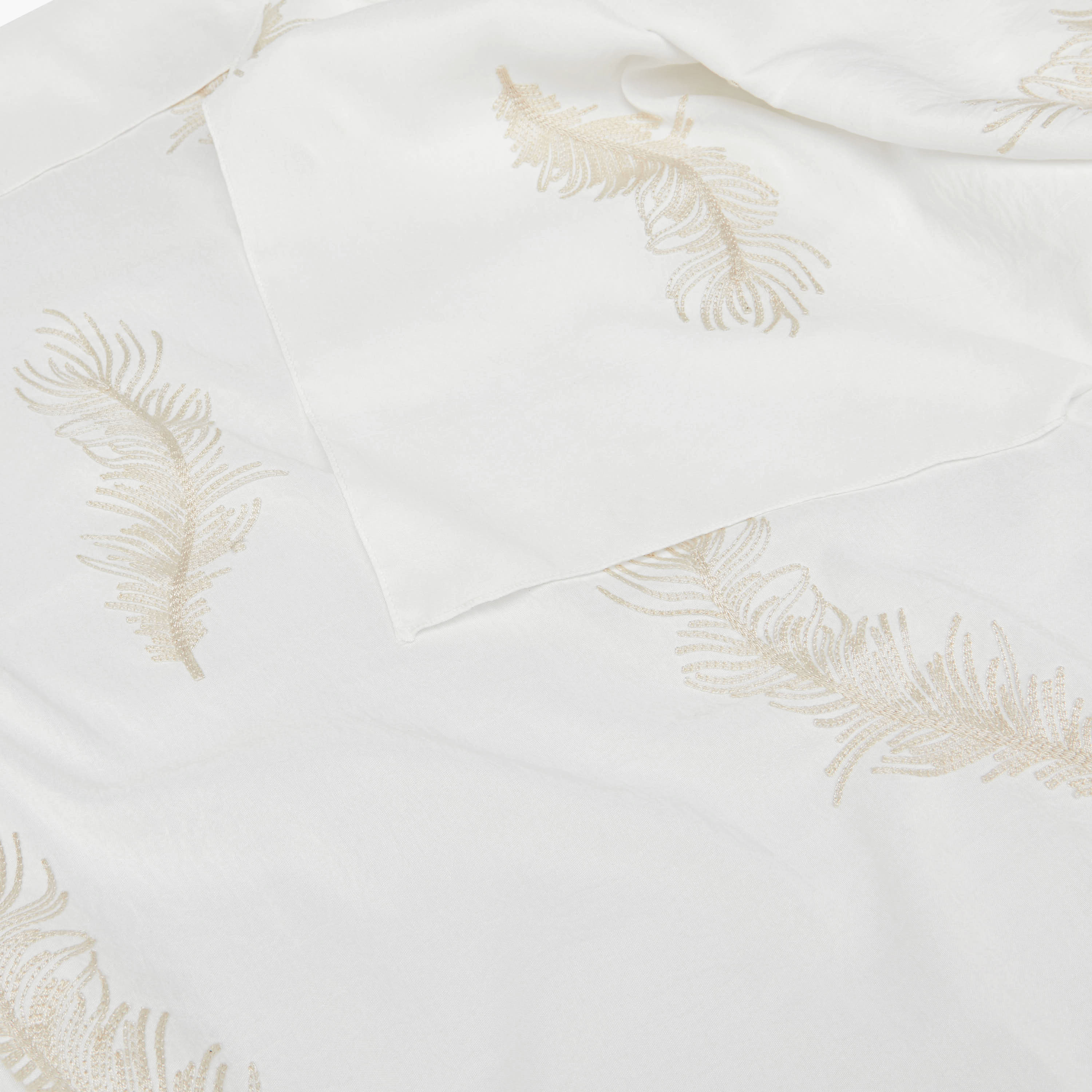 Scarf Feather Embroidered-women-winterwear-scarves-image-5