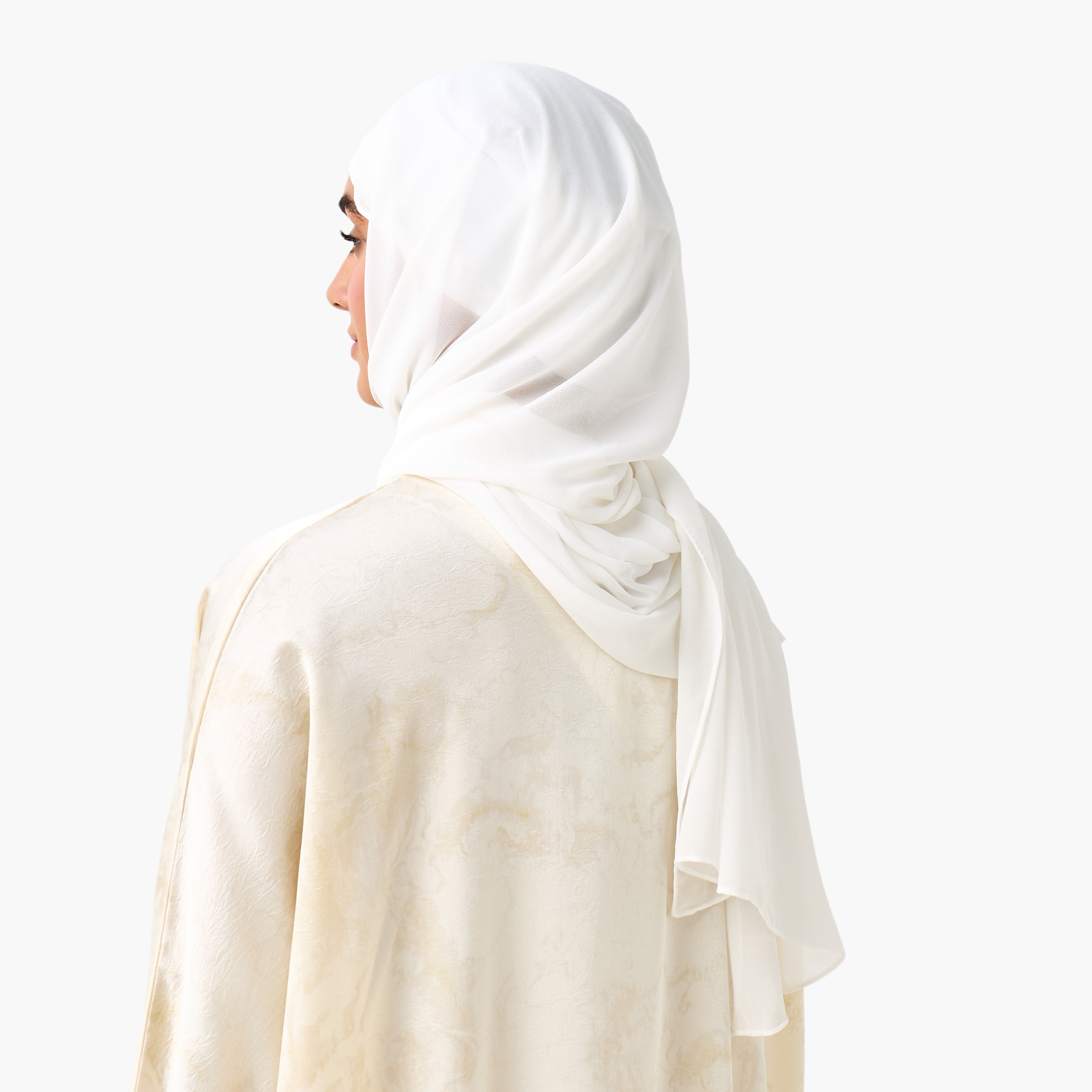 Hijab Textured Black-women-winterwear-scarves-image-4