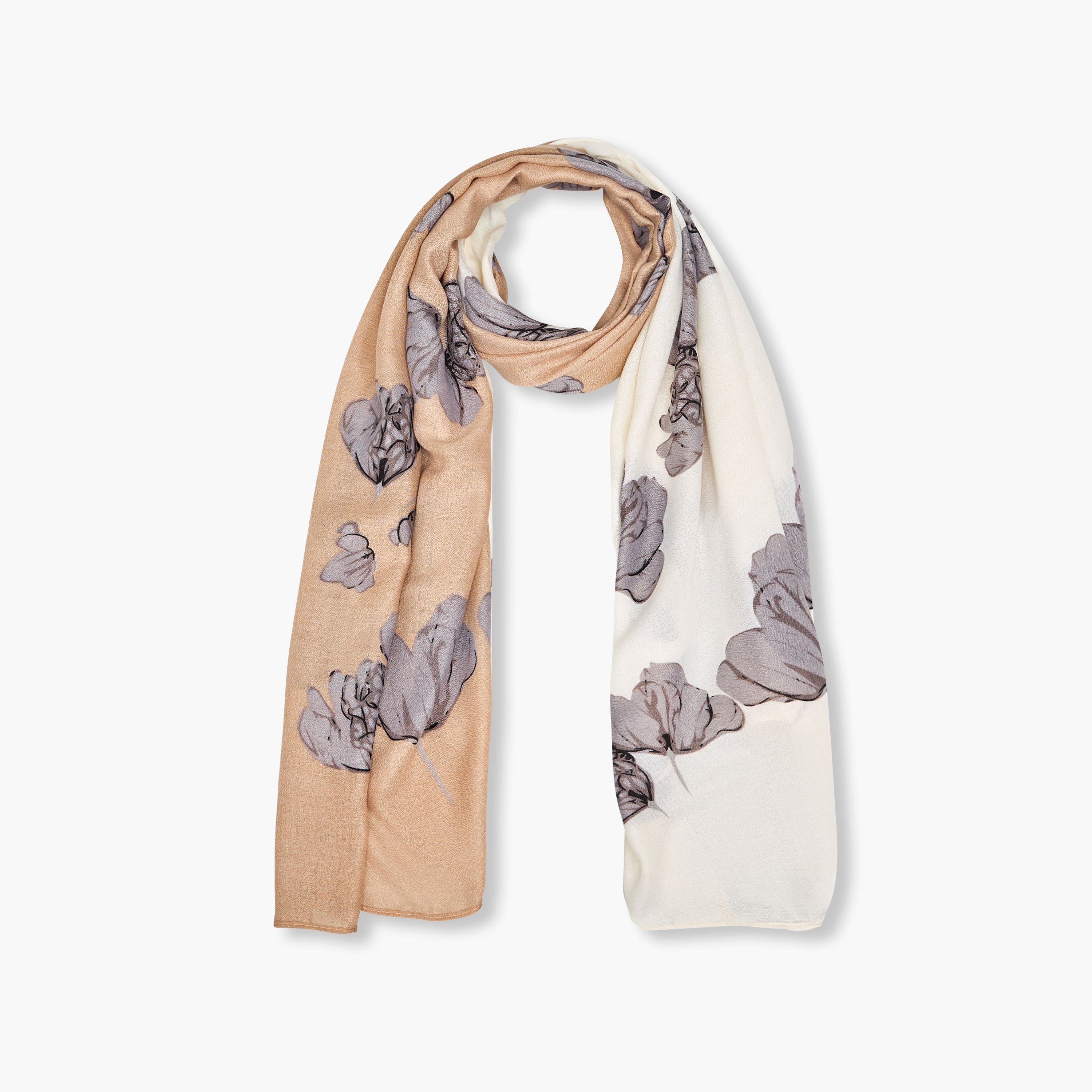 Scarf Floral Print Multicolour-women-winterwear-scarves-image-1