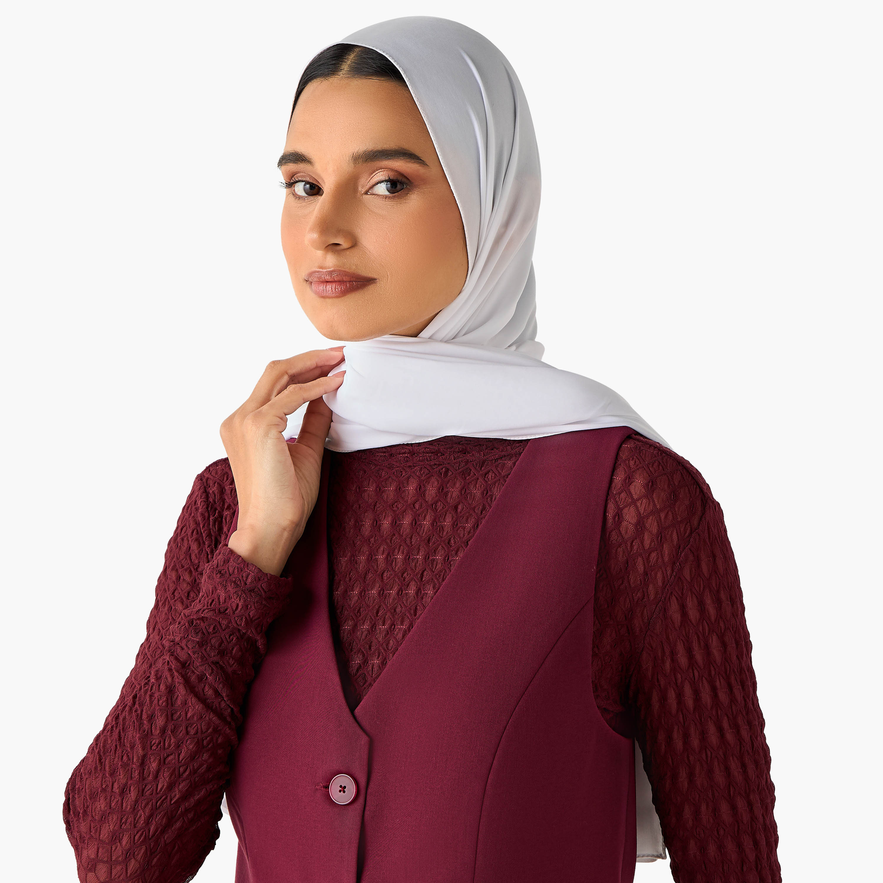 Hijab Scarf Black-women-winterwear-scarves-image-2