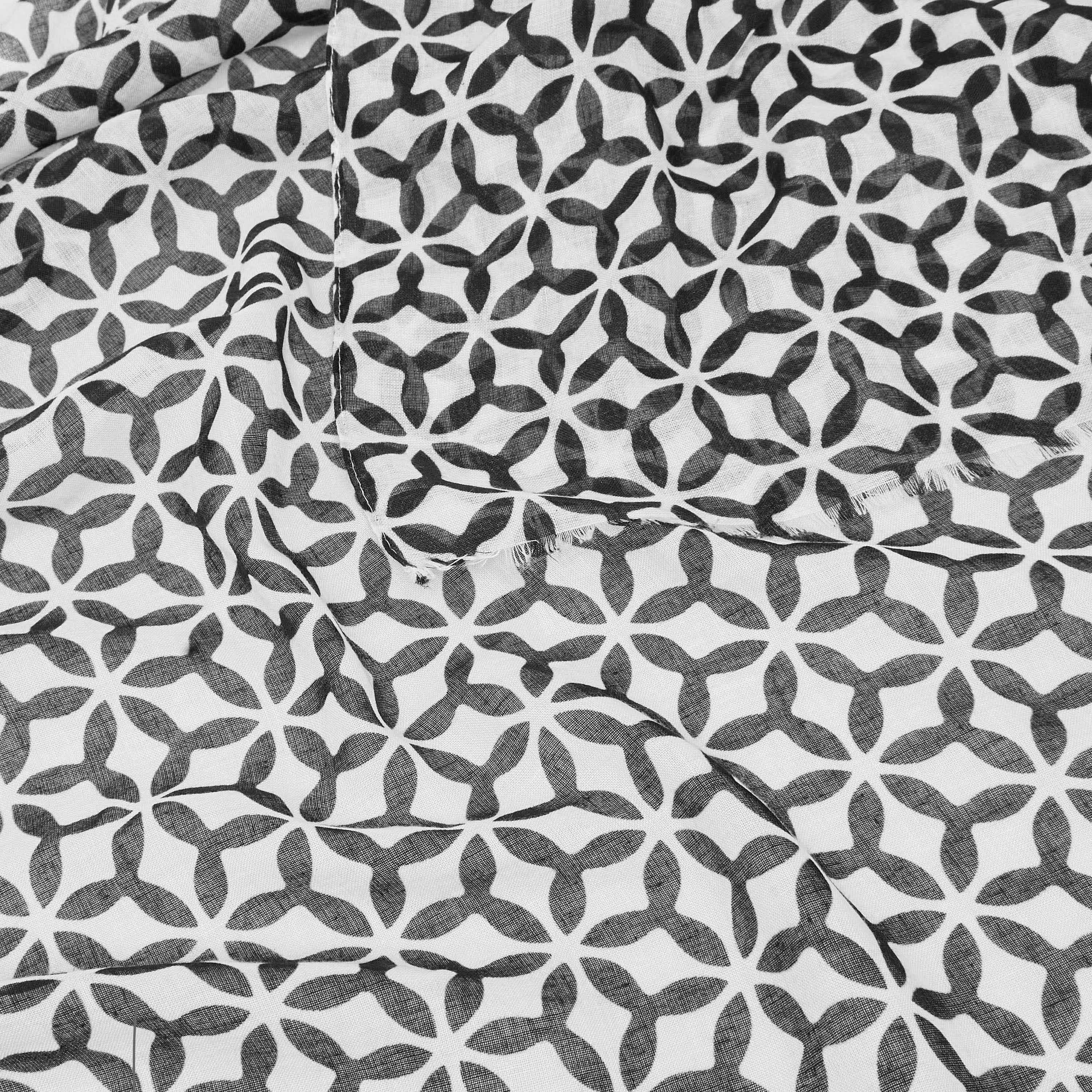 Scarf with Geometric Print-women-winterwear-scarves-image-5