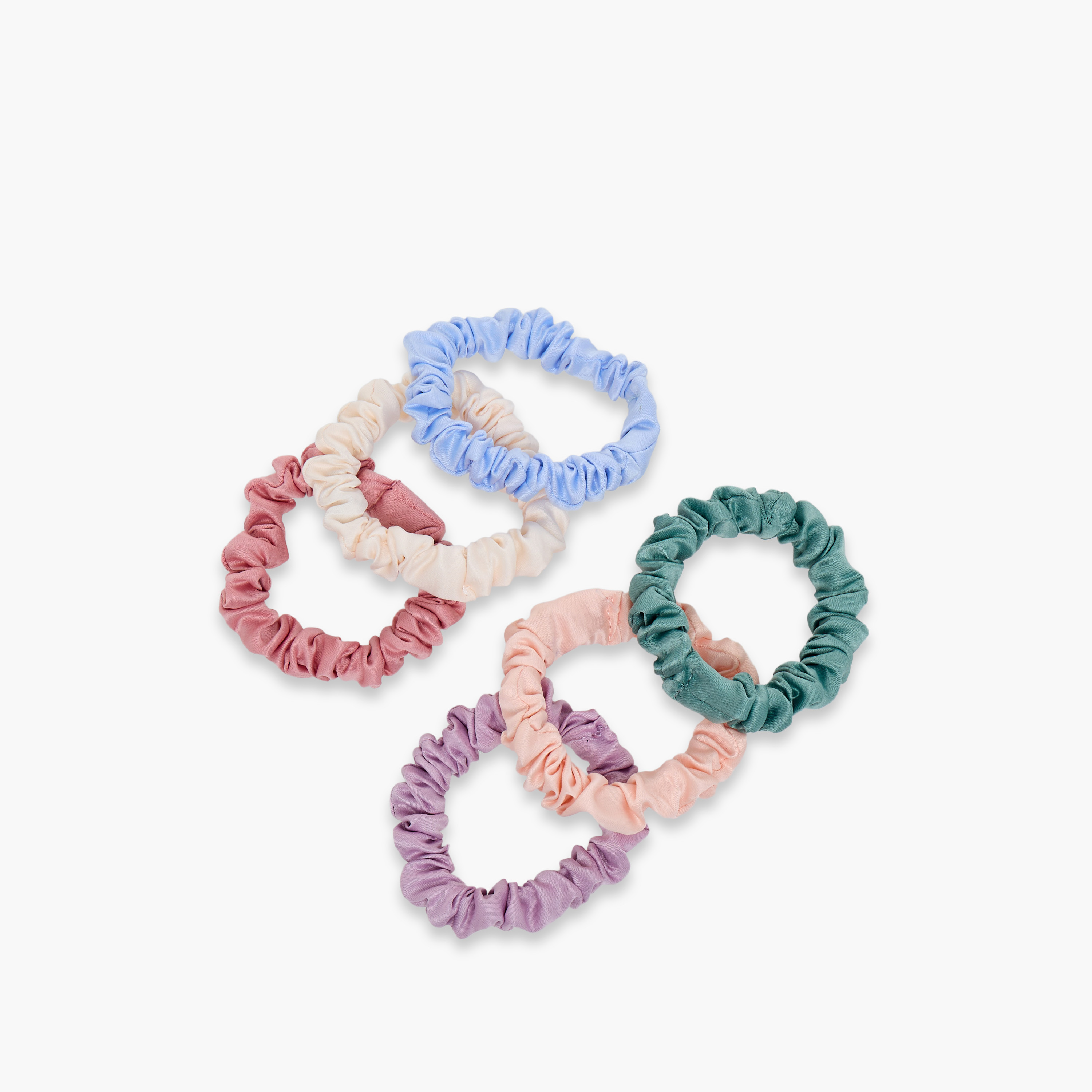 ربطات شعر - عبوة 6 قطع-women-hairaccessories-scrunchies-image-2