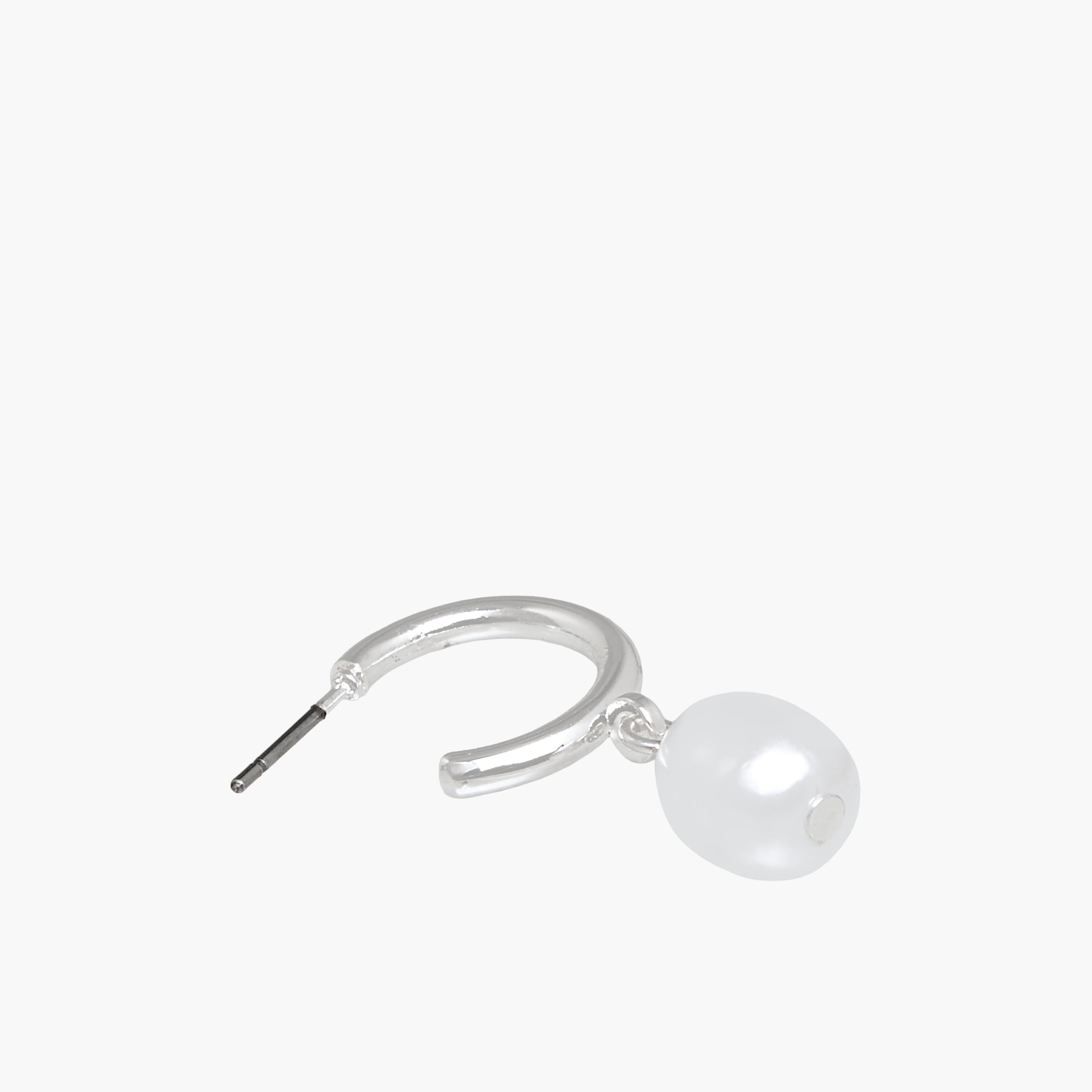 Gloo Pack of 3 Silver Tone Pearl Dangler Earrings with Pushback Closure-women-watchesandjewellery-jewellery-earrings-image-8