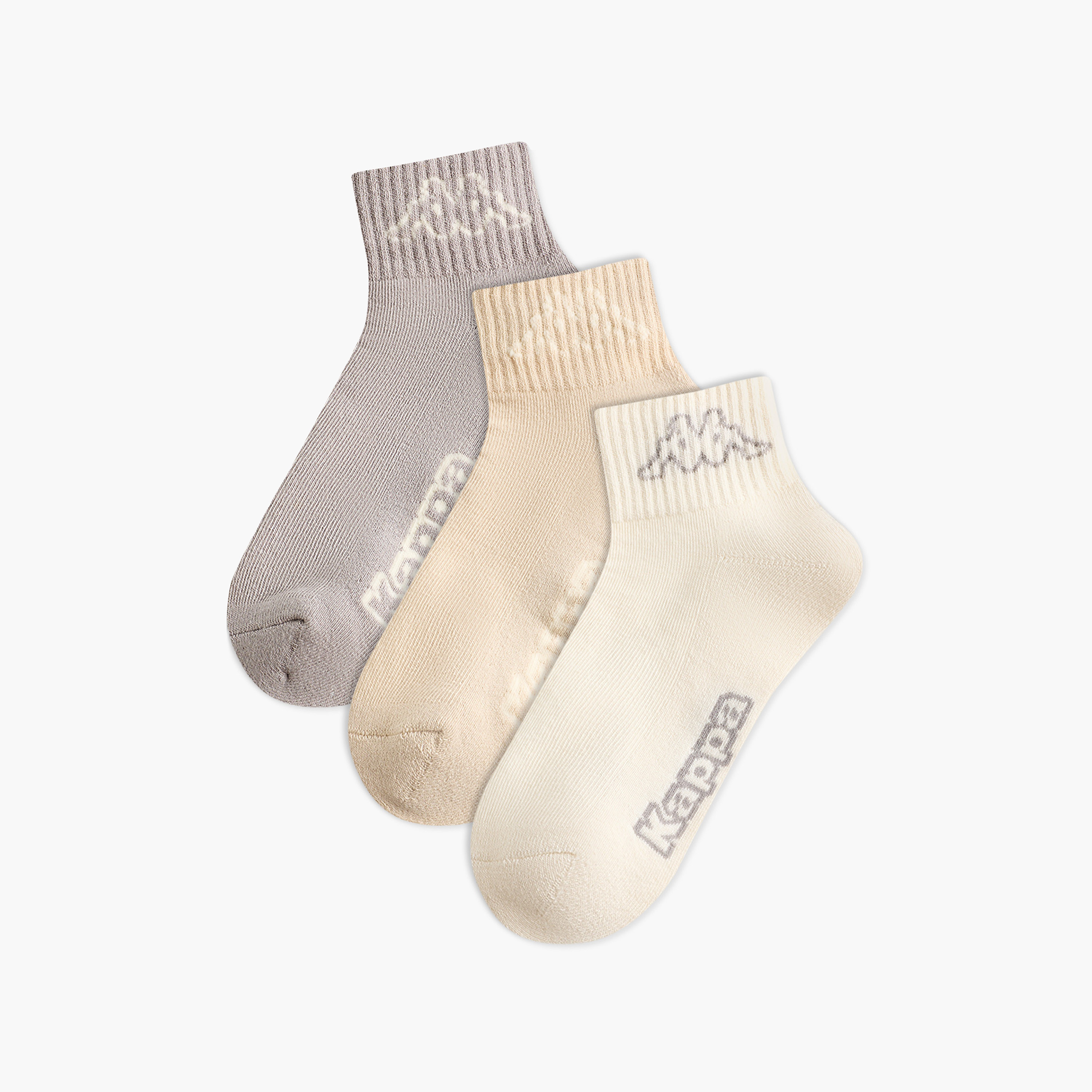 Kappa Pack of 3 Crew Length Socks-women-socksandstockings-image-1