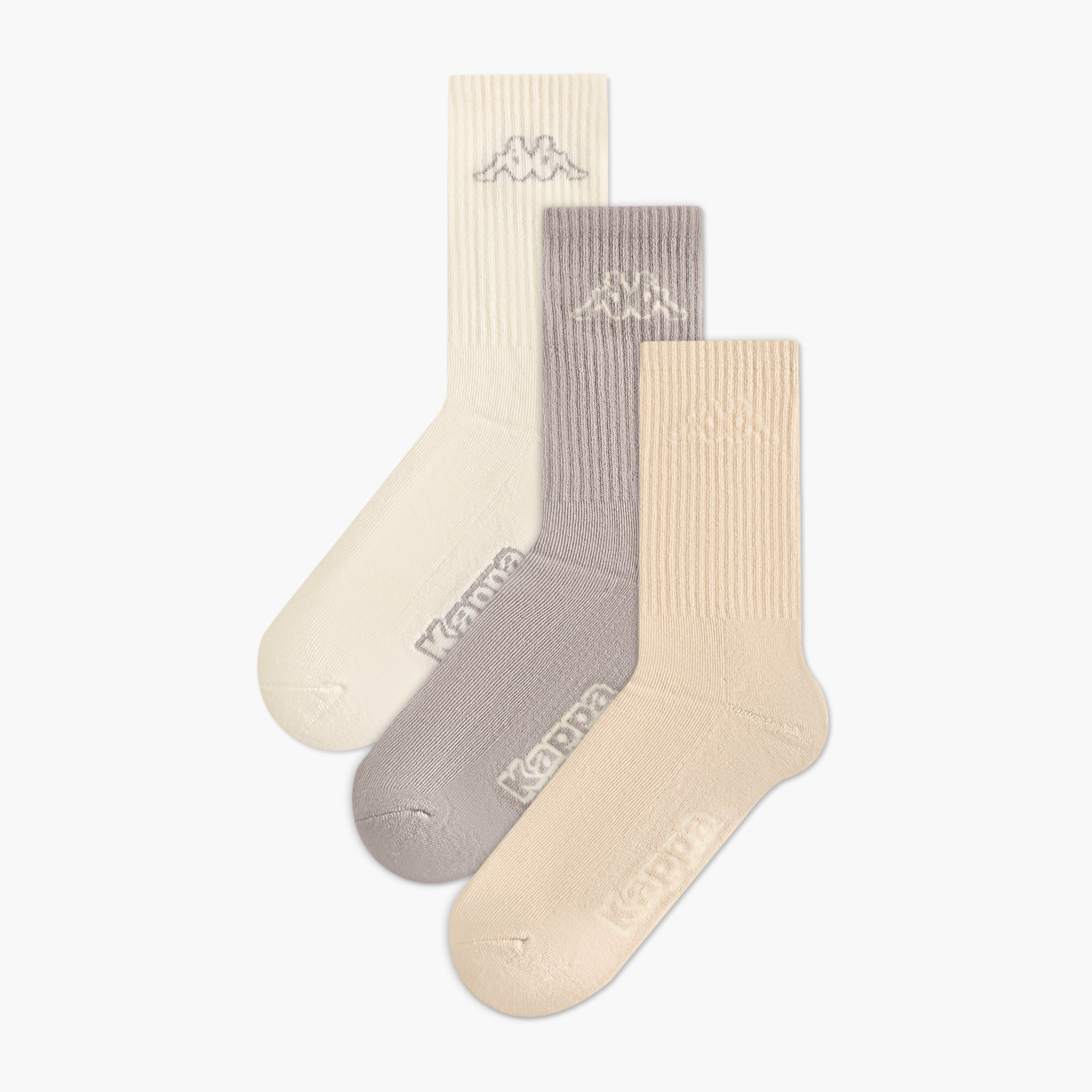 Kappa Pack of 3 Crew Length Socks-women-socksandstockings-image-1