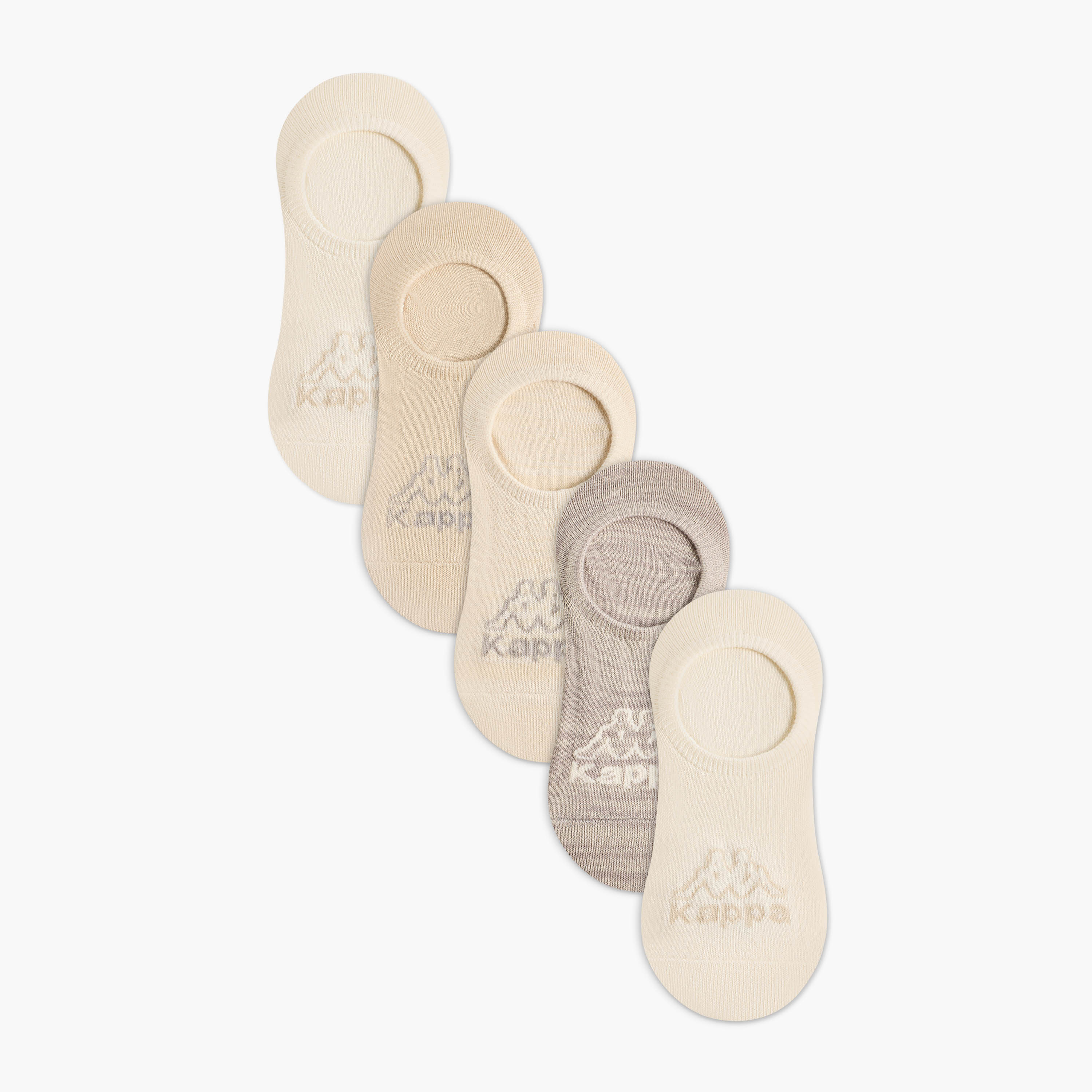 Kappa Pack of 5 Invisible Socks-women-socksandstockings-image-1