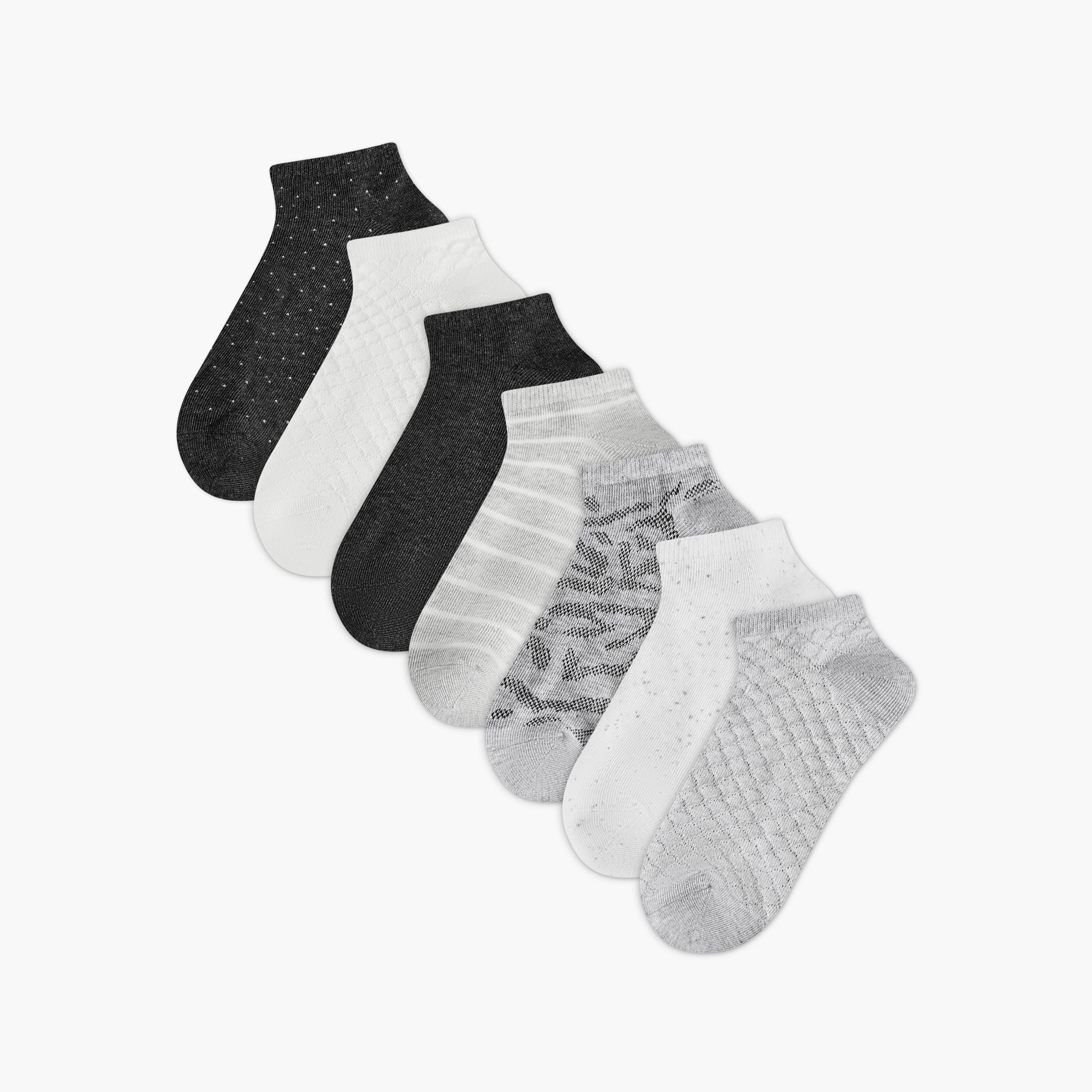Pack of 7 Trainer Socks-women-socksandstockings-image-1