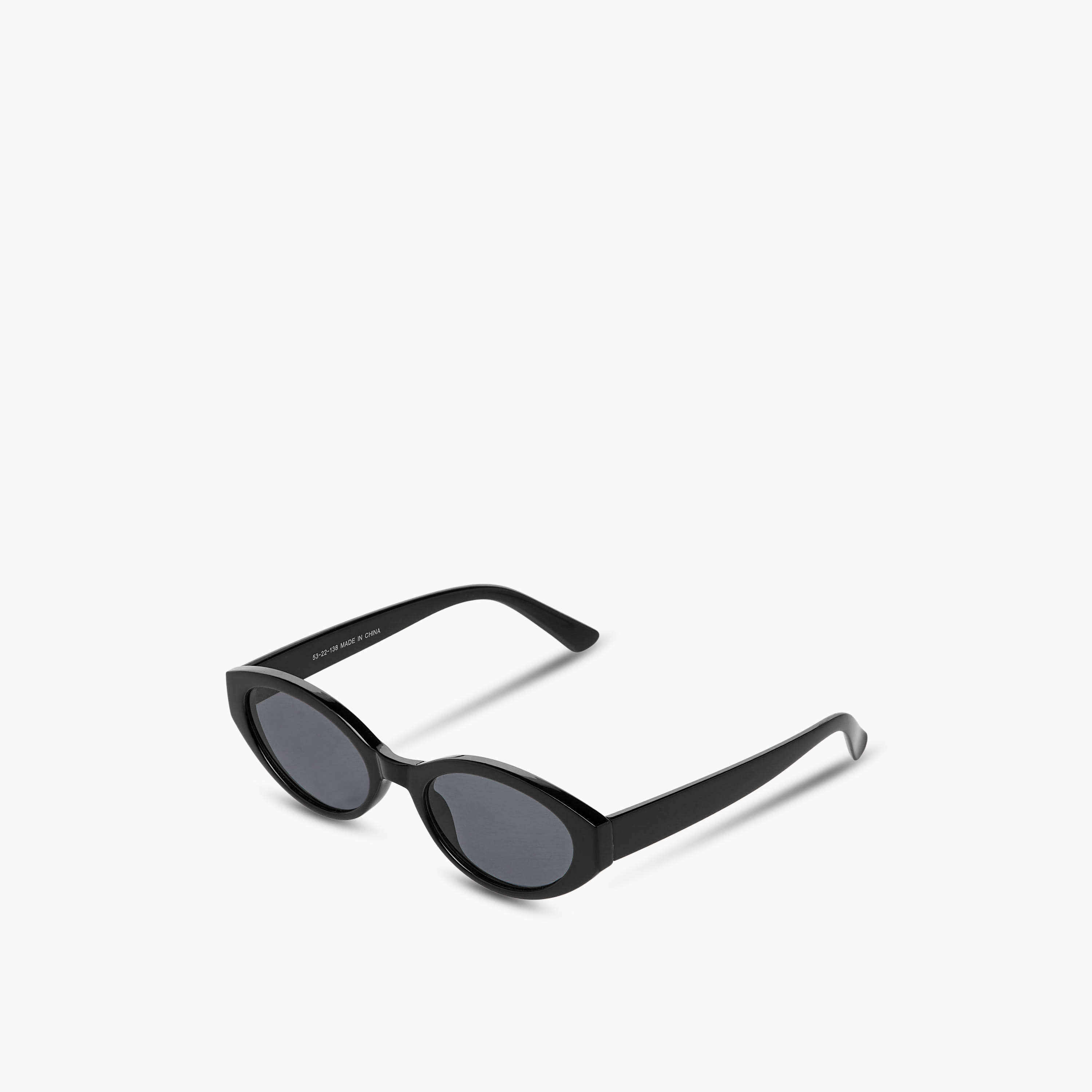نظارة شمسية بيضاوية بعدسات سوداء وحماية من أشعة الشمس فوق البنفسجية-women-sunglasses-image-1