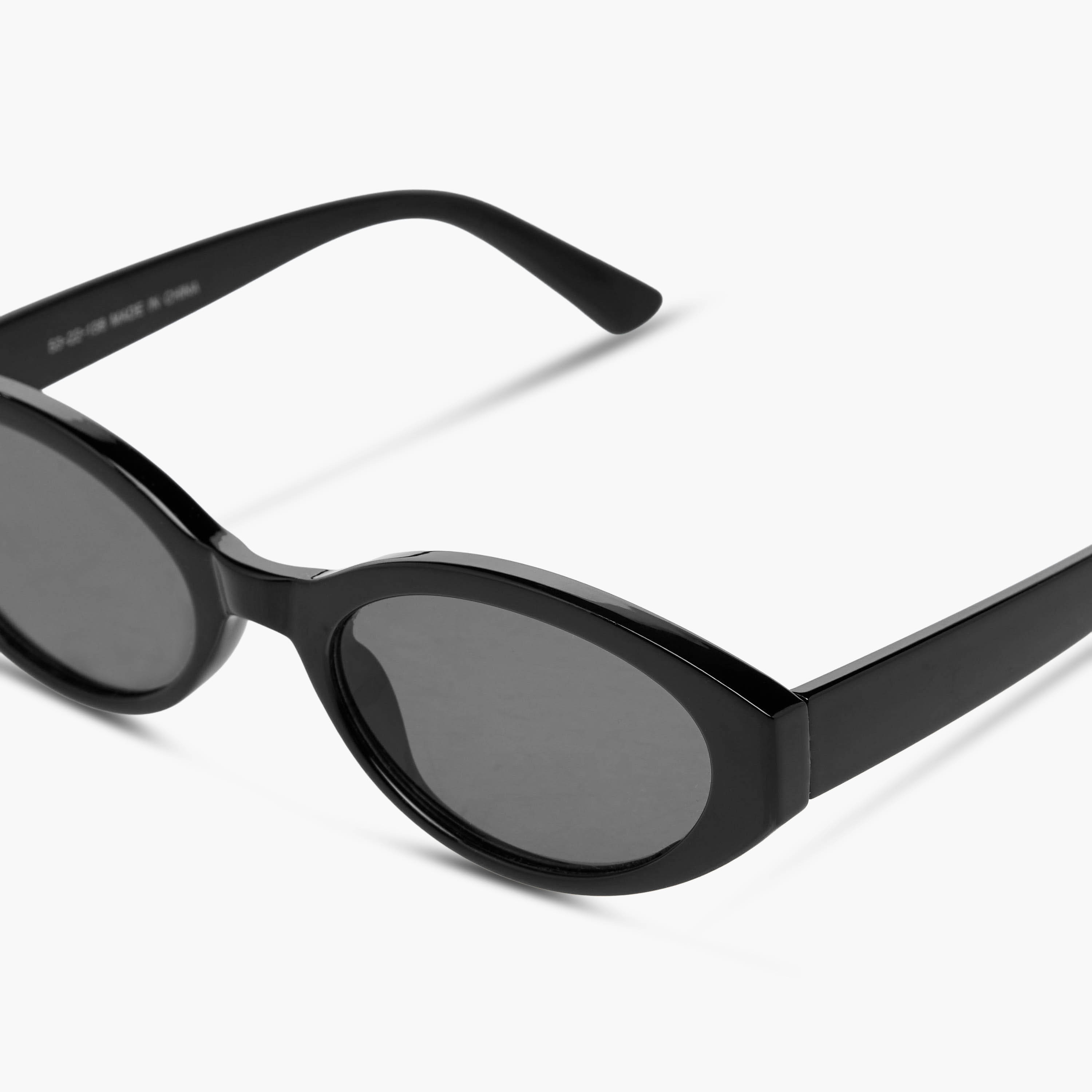 نظارة شمسية بيضاوية بعدسات سوداء وحماية من أشعة الشمس فوق البنفسجية-women-sunglasses-image-6