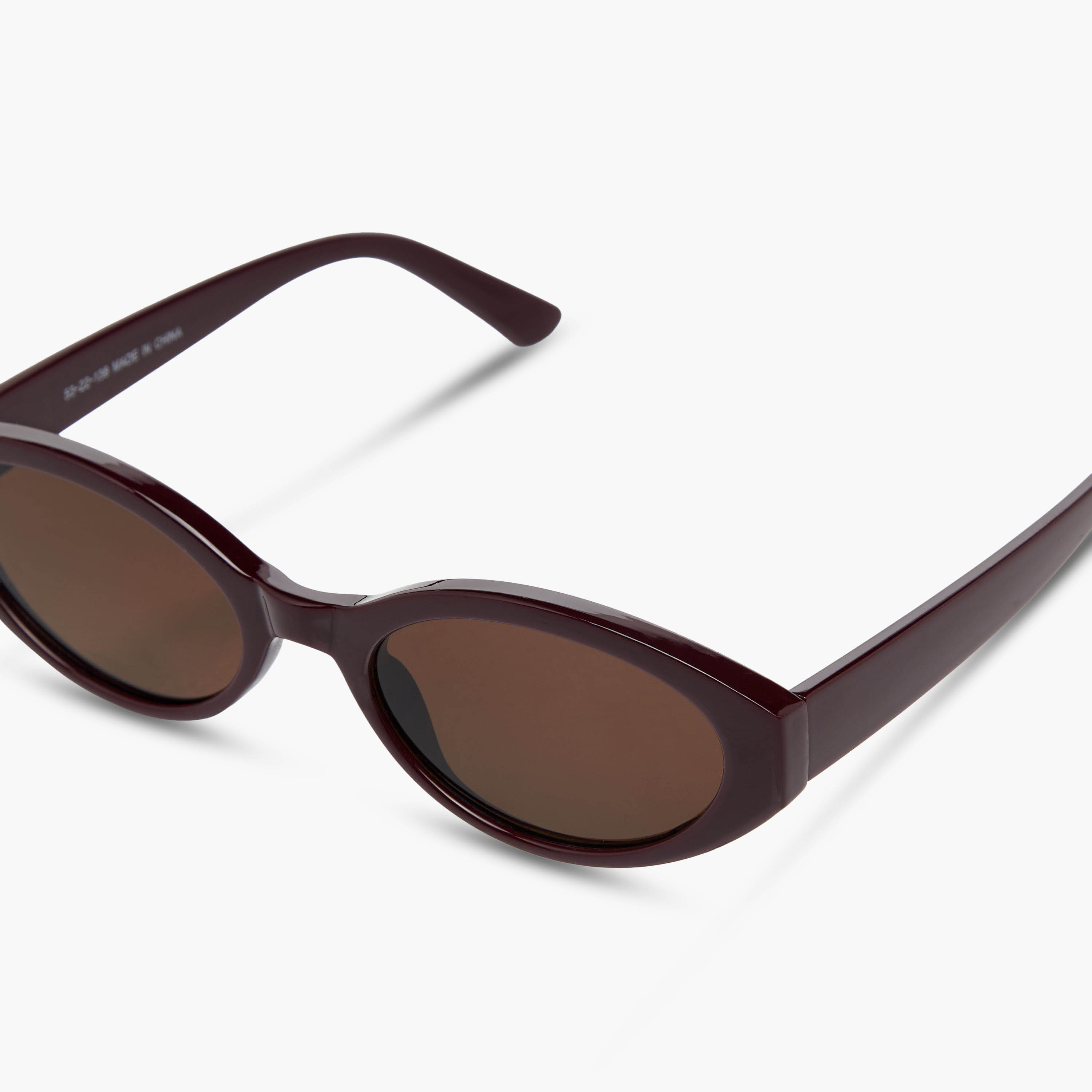 Sunglasses Oval UV Protection Brown Lens-women-sunglasses-image-6