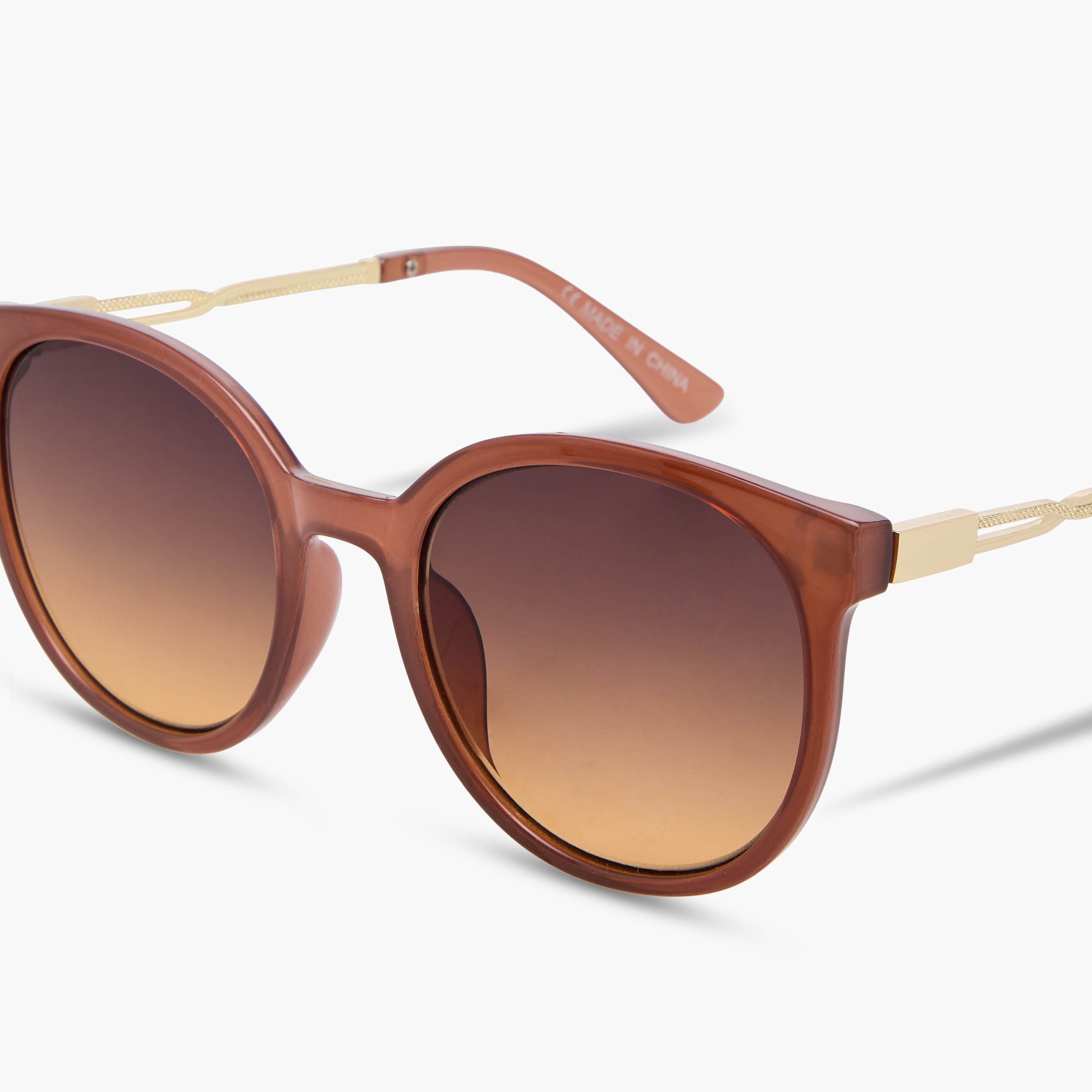 Sunglasses Cateye UV Protection Black Lens-women-sunglasses-image-6