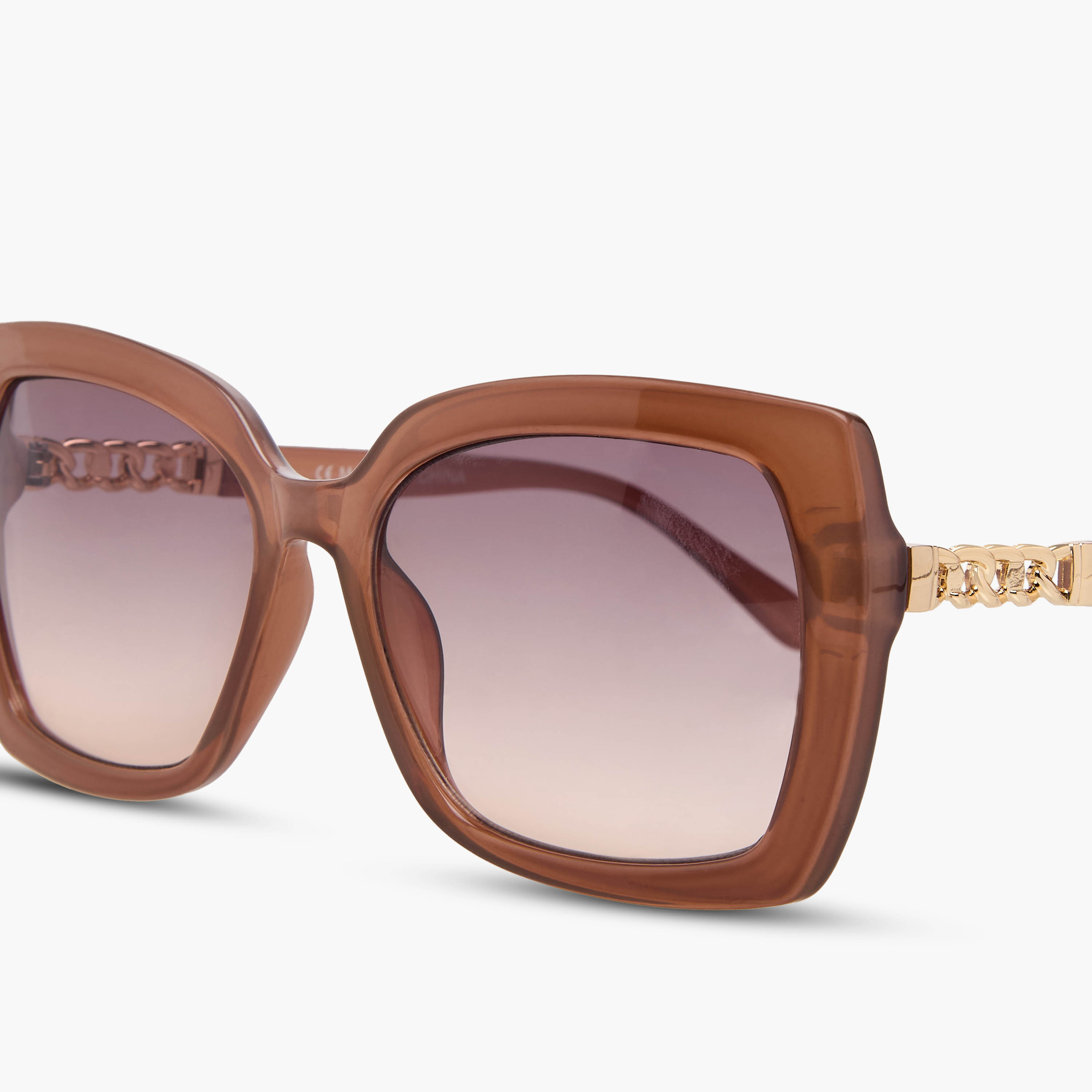 Sunglasses Square UV Protection Brown Lens-women-sunglasses-image-6