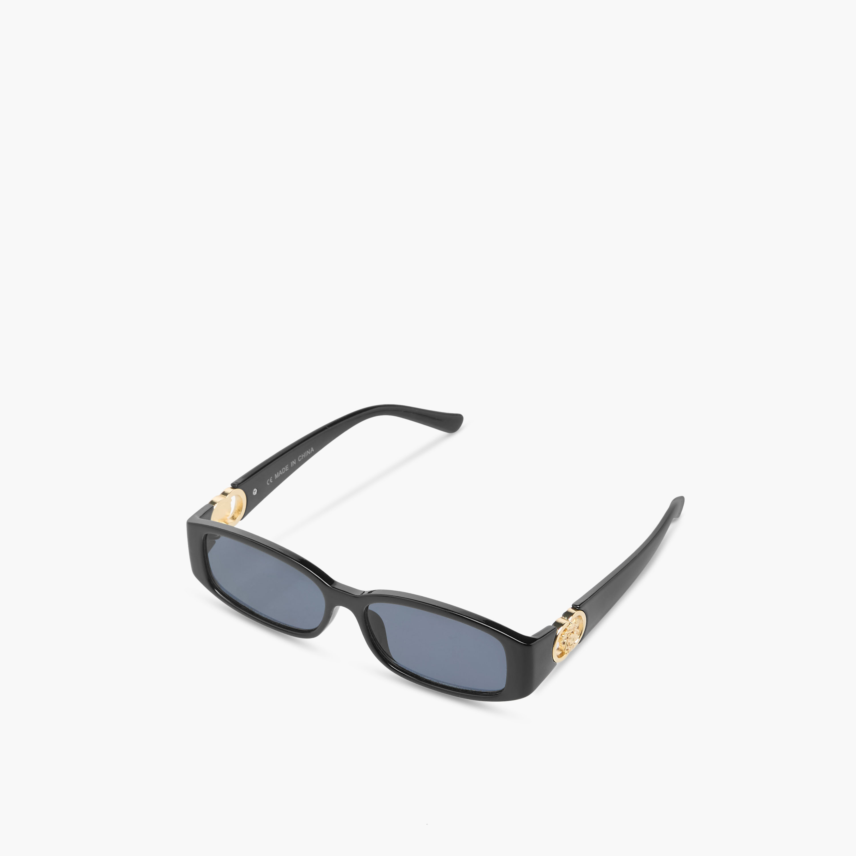 Sunglasses Rectangle UV Protection Black Lens-women-sunglasses-image-1
