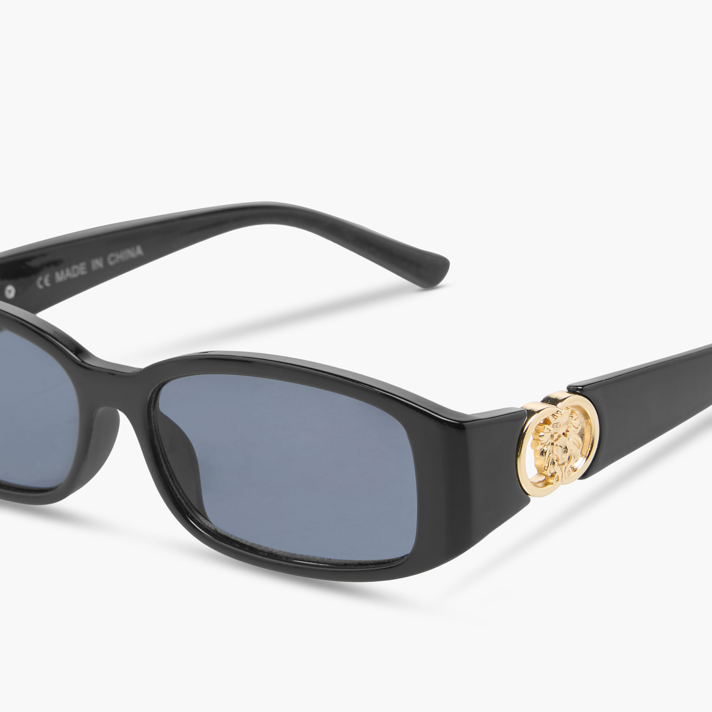 Sunglasses Rectangle UV Protection Black Lens-women-sunglasses-image-5