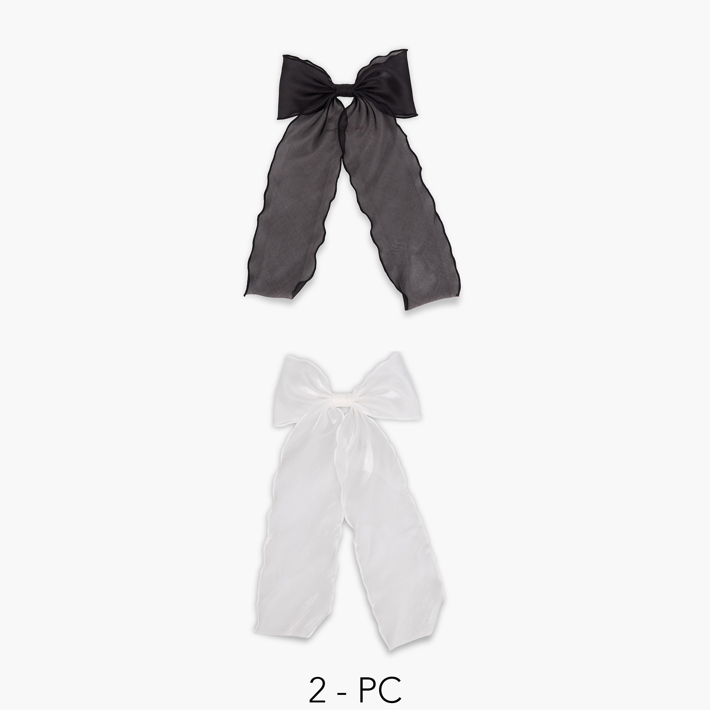 Pack of 2 Bow Barette Hair Clip-women-hairaccessories-clips-image-1