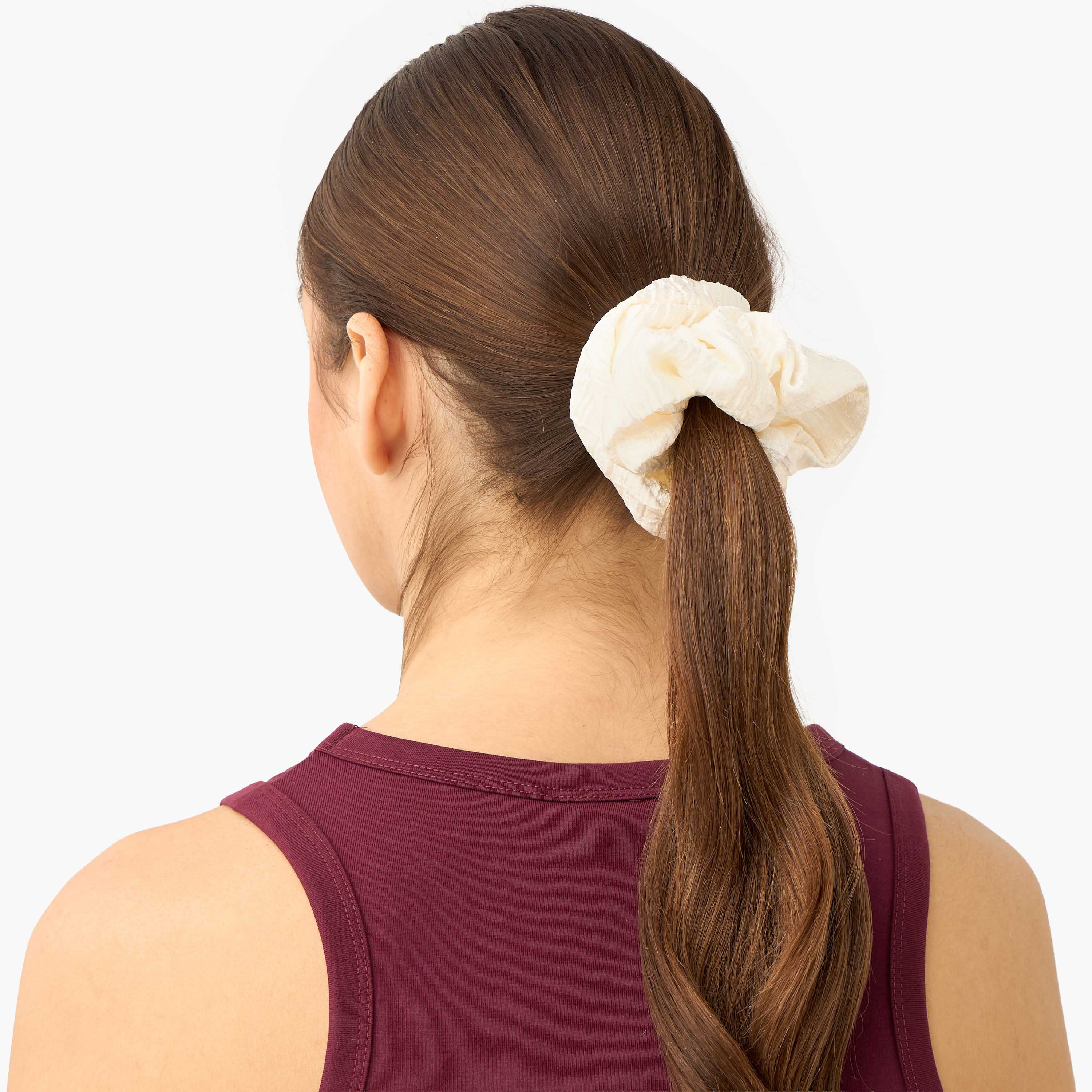 Pack of 2 Satin Hair Scrunchie-women-hairaccessories-scrunchies-image-2