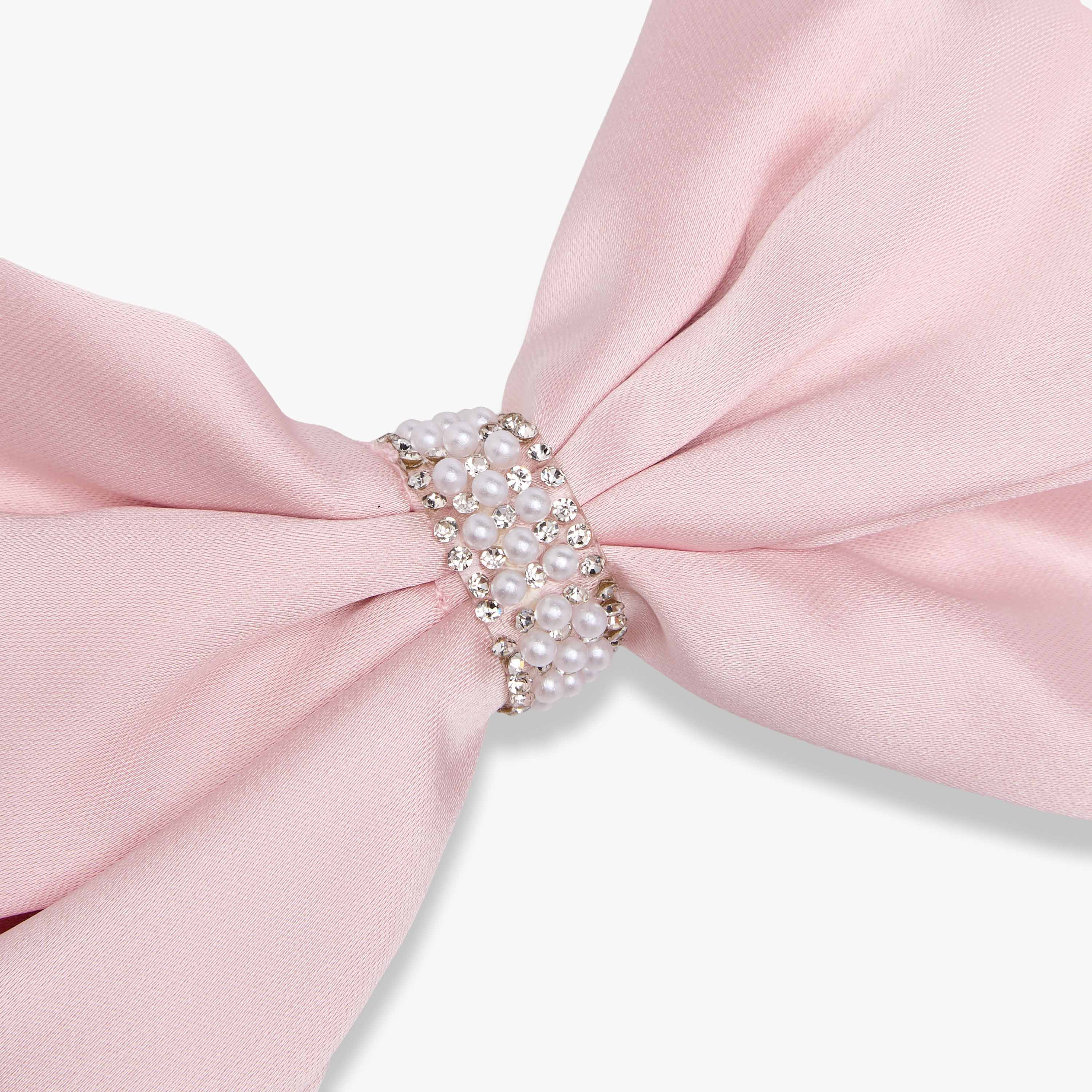 Pack of 2 Bow Barrette Hair Clip with Embellishment-women-hairaccessories-clips-image-3