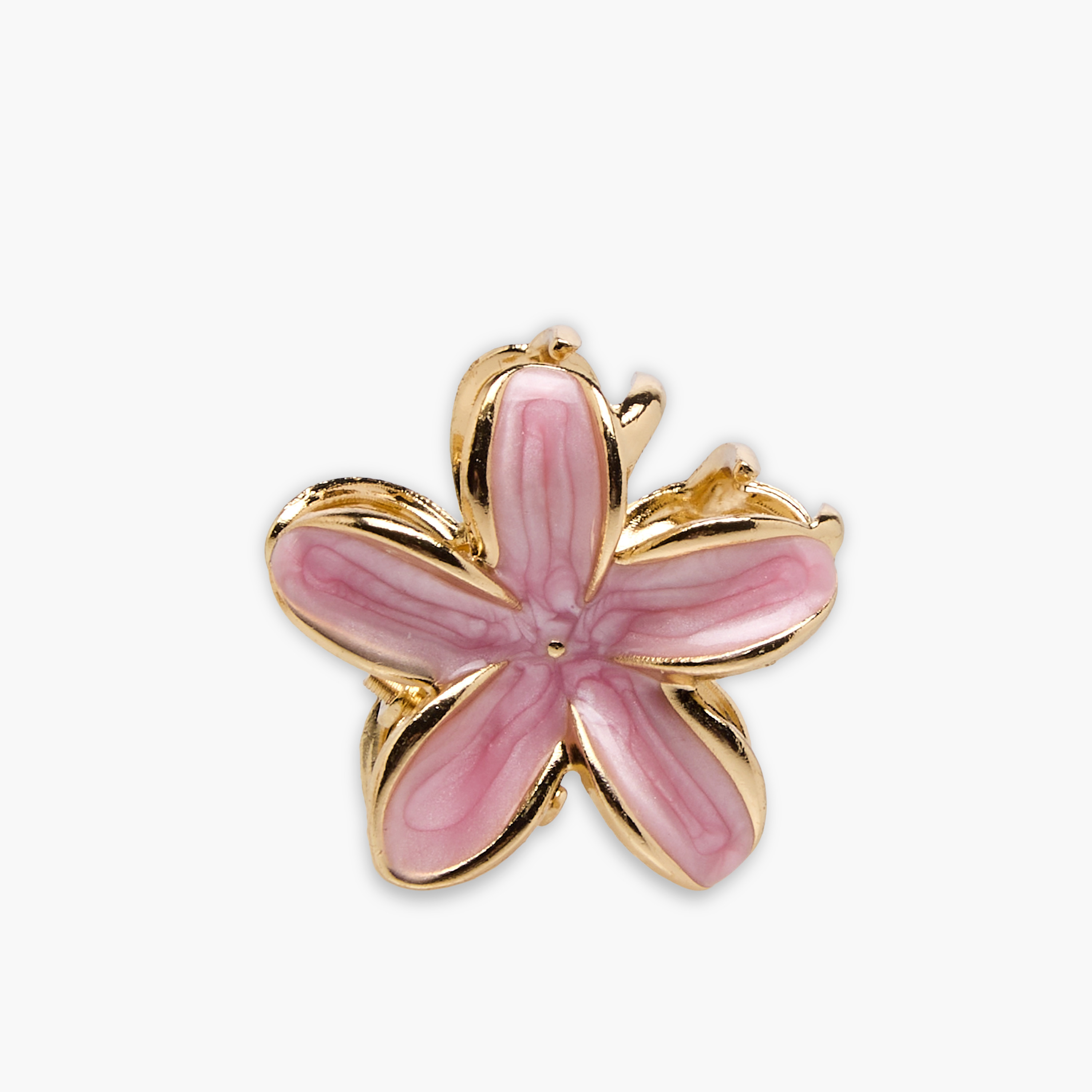 Pack of 3 Floral Hair Clamps with Enamel Design-women-hairaccessories-clamps-image-5