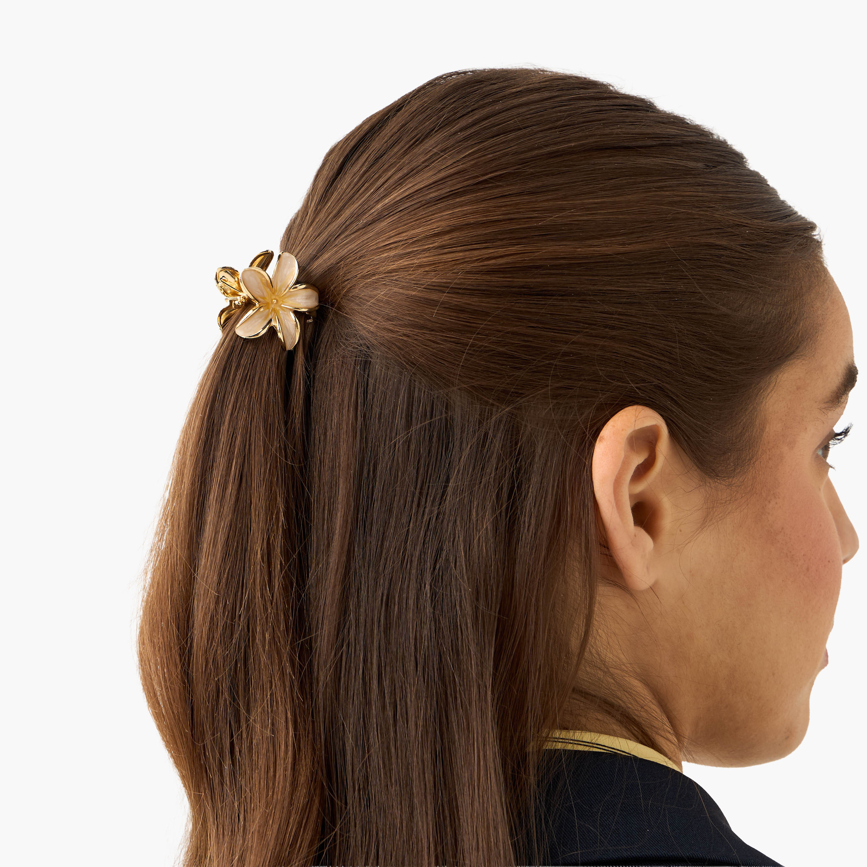 Pack of 3 Floral Hair Clamps with Enamel Design-women-hairaccessories-clamps-image-2