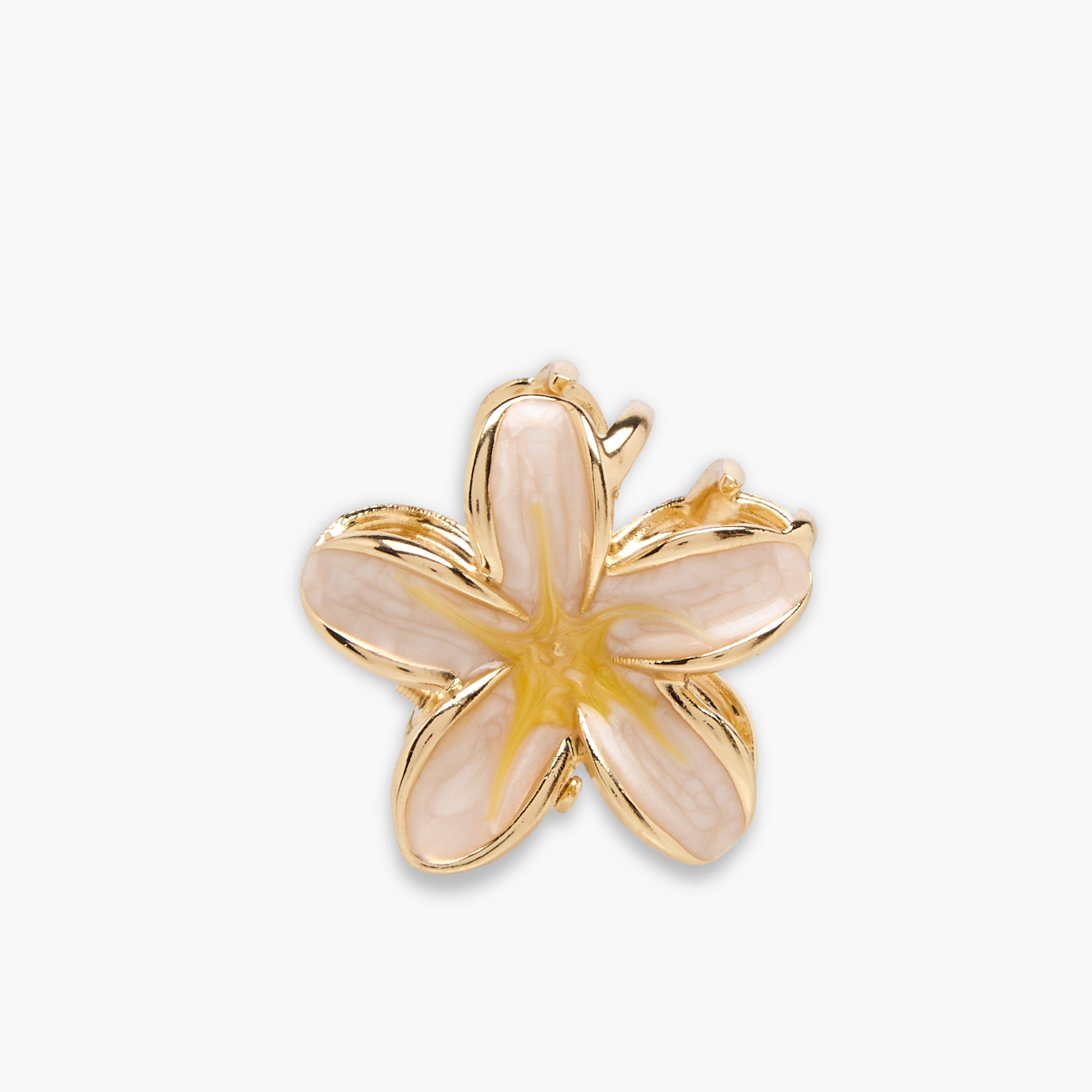 Pack of 3 Floral Hair Clamps with Enamel Design-women-hairaccessories-clamps-image-4