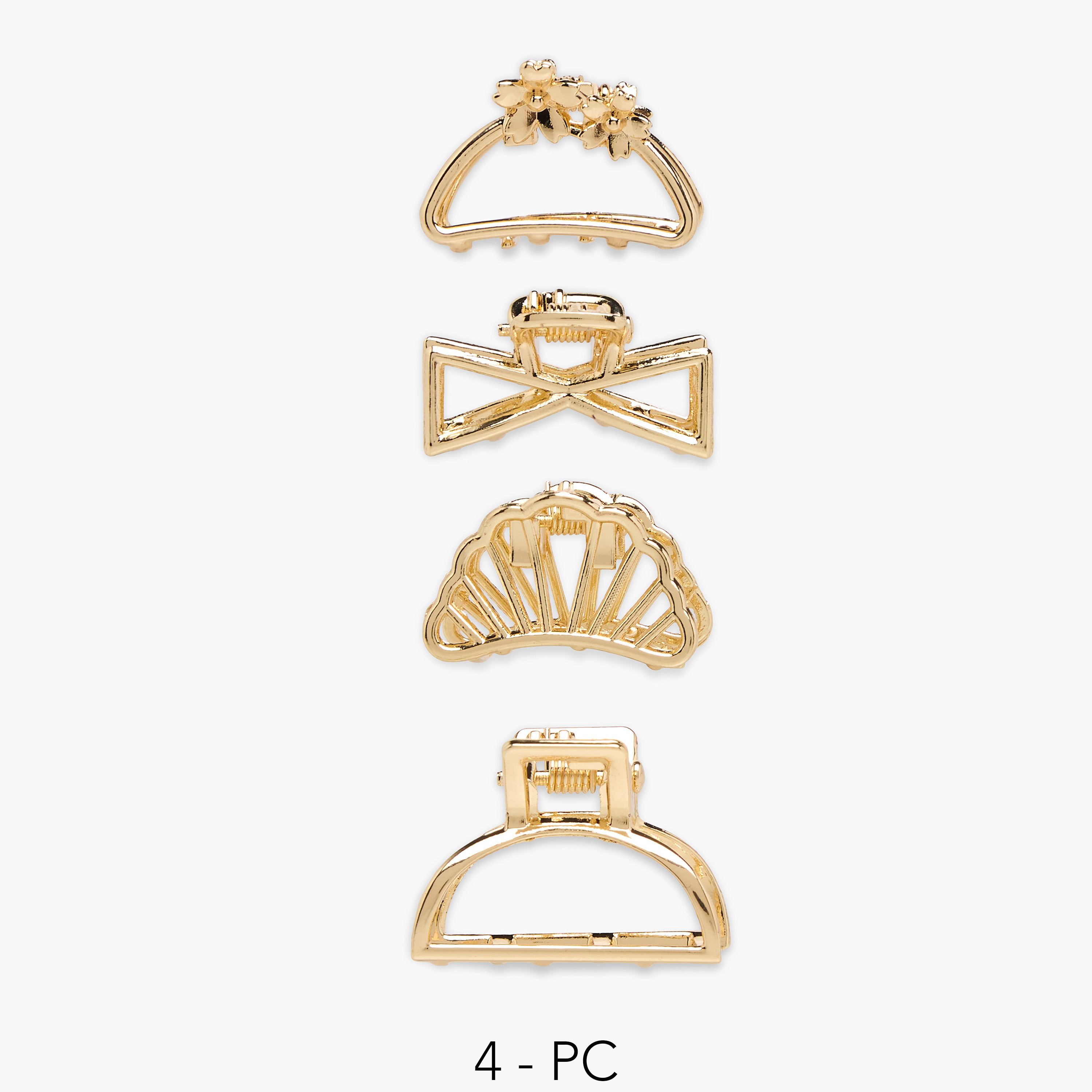 Pack of 4 Hair Clamps-women-hairaccessories-clamps-image-1