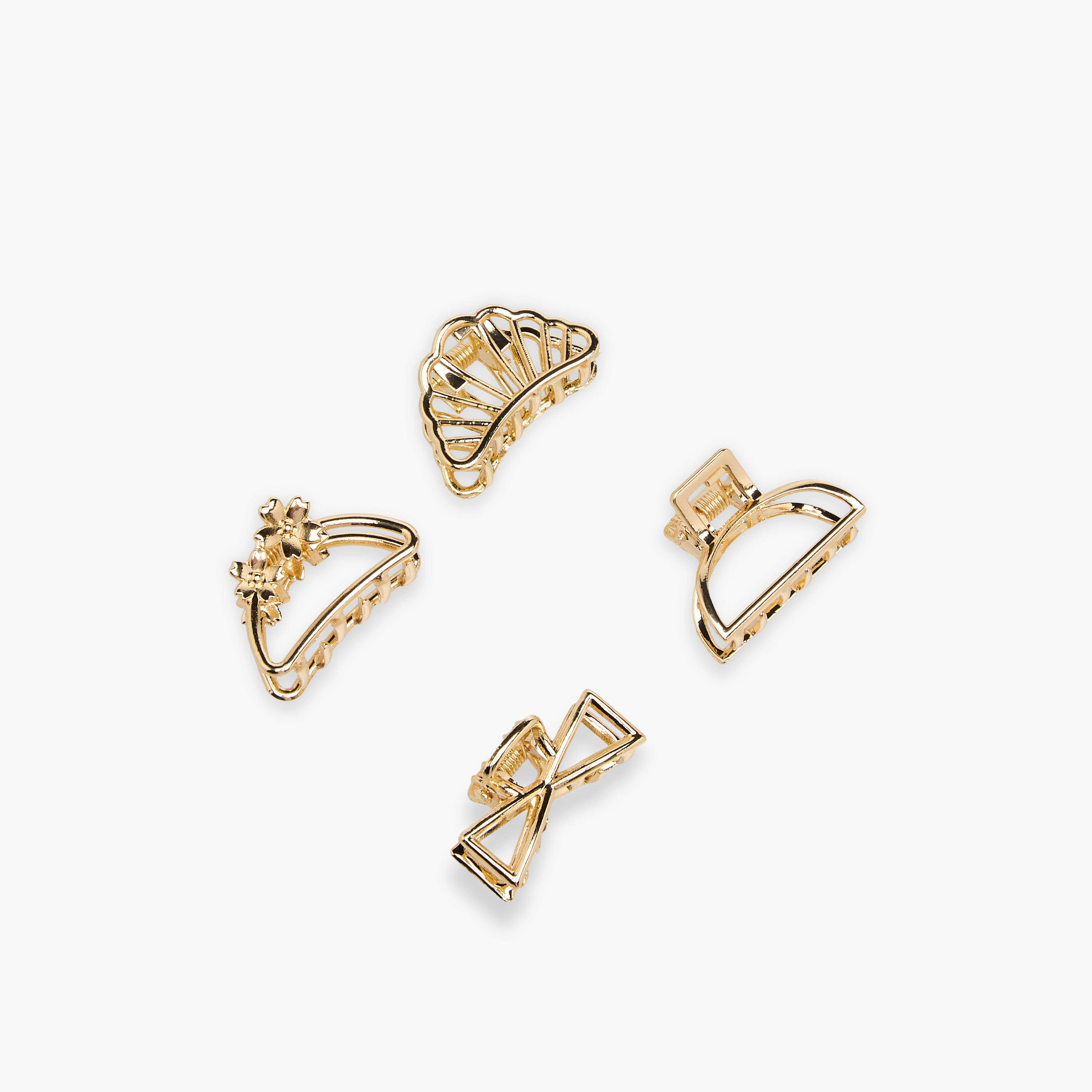 Pack of 4 Hair Clamps-women-hairaccessories-clamps-image-8