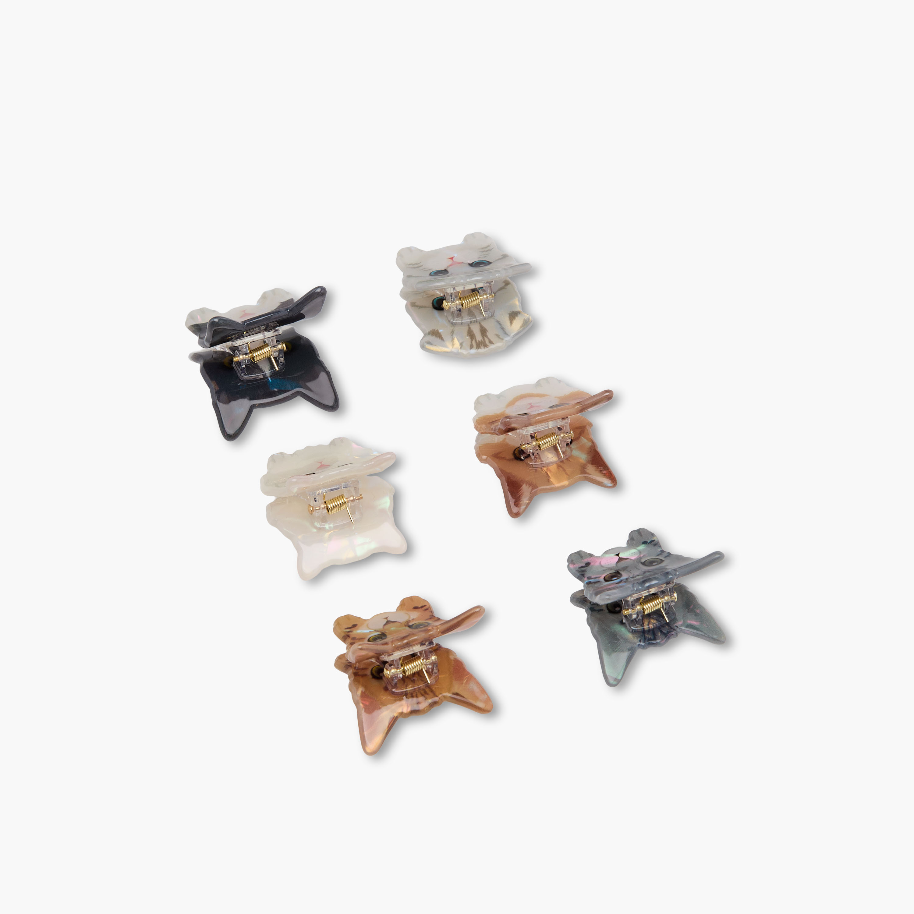 Pack of 6 Cat Hair Clamp-women-hairaccessories-clamps-image-10