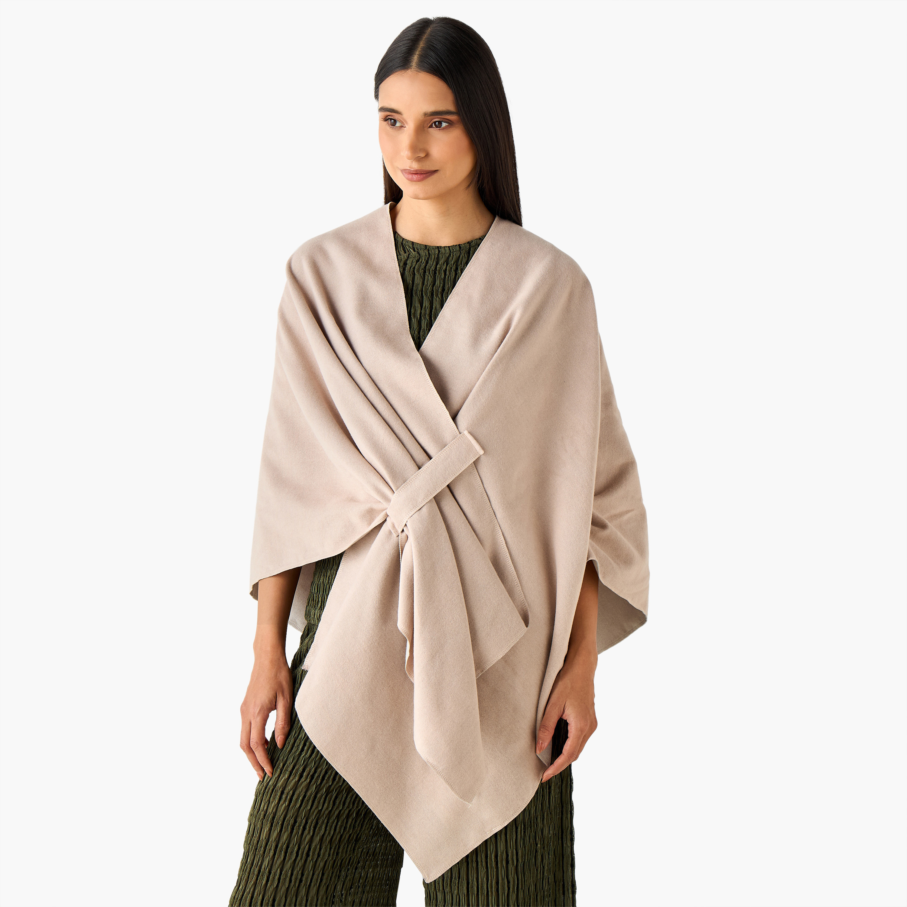 Reversible Cape Multicolour-women-winterwear-scarves-image-1