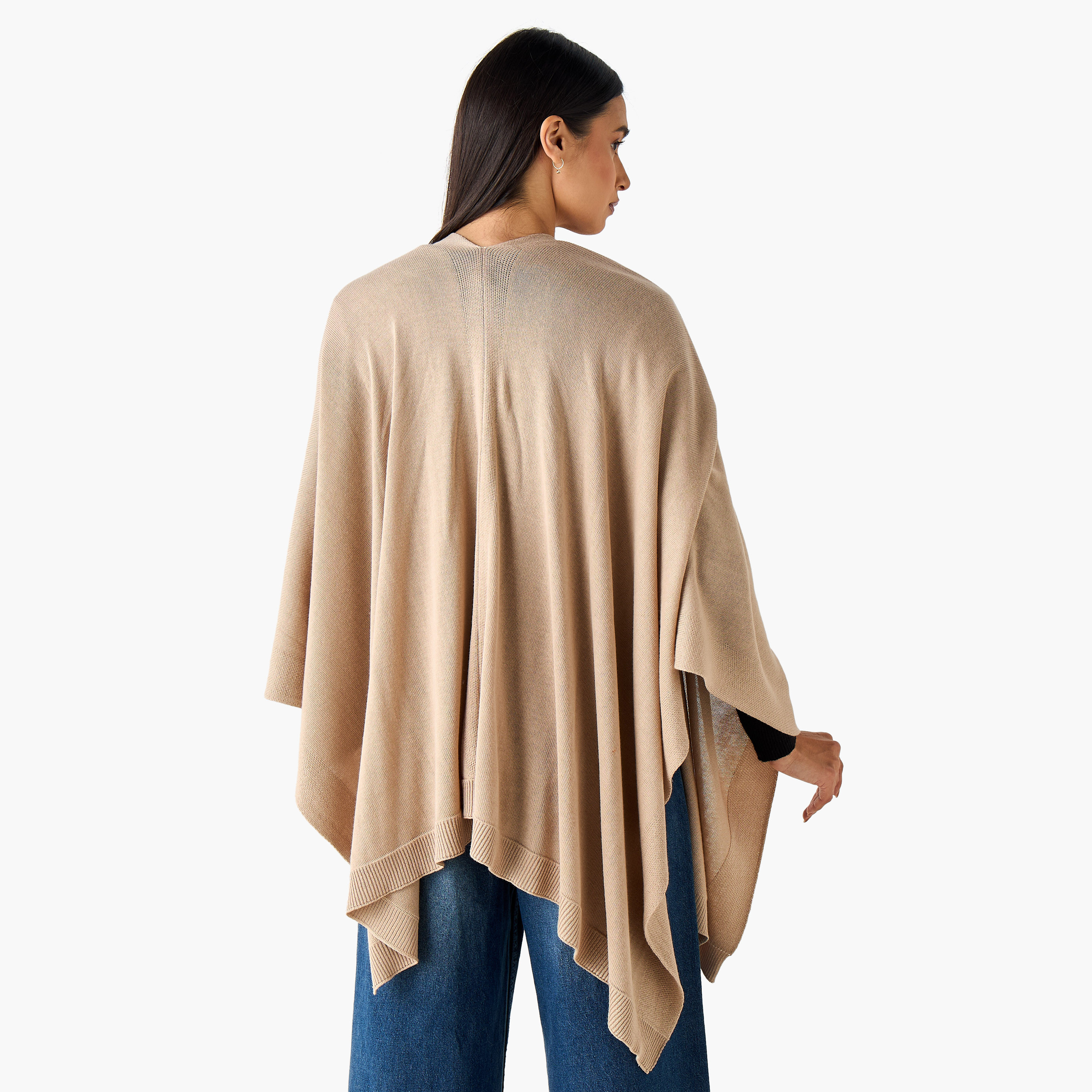 Cape Scarf Plain-women-winterwear-scarves-image-4