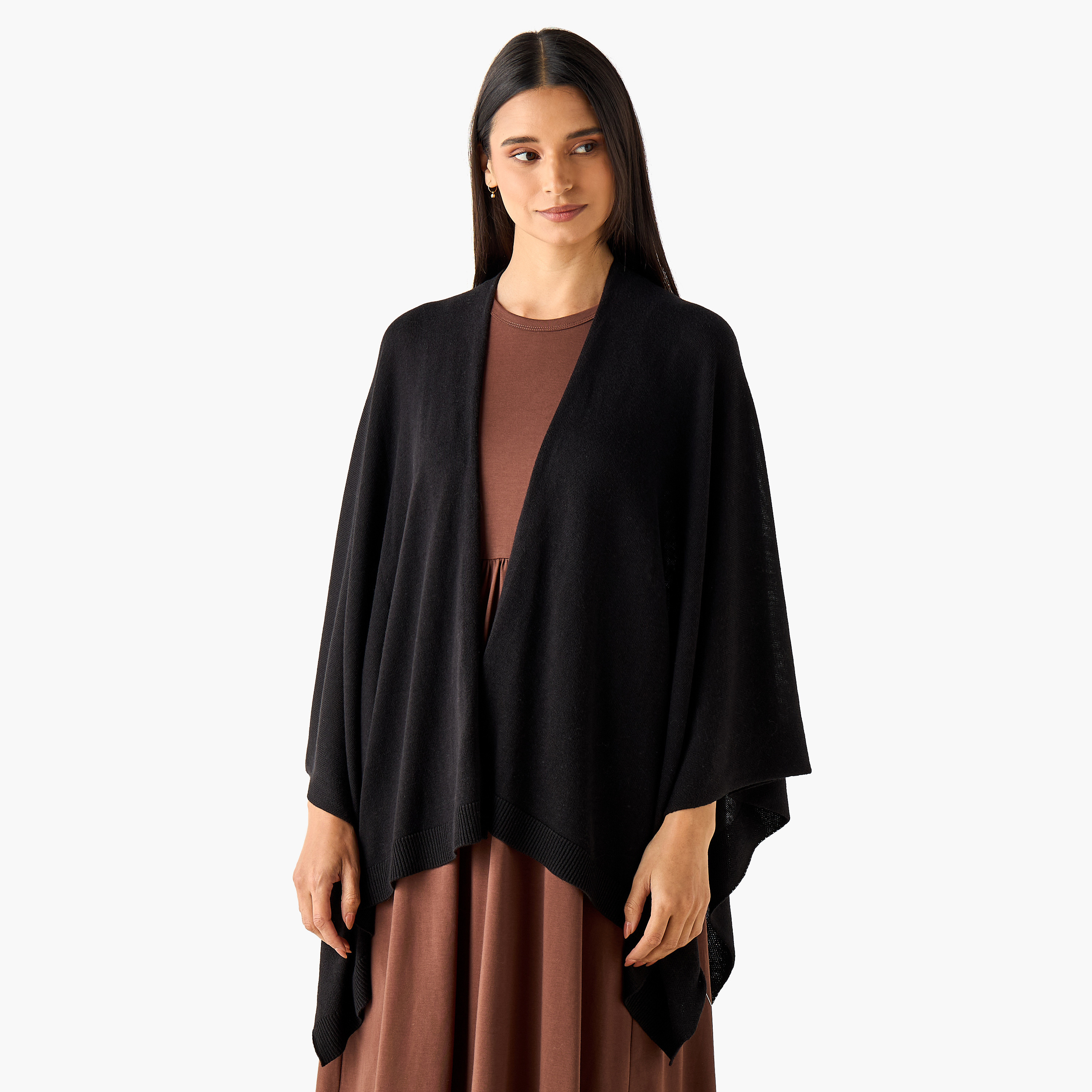 Cape Scarf Plain-women-winterwear-scarves-image-1