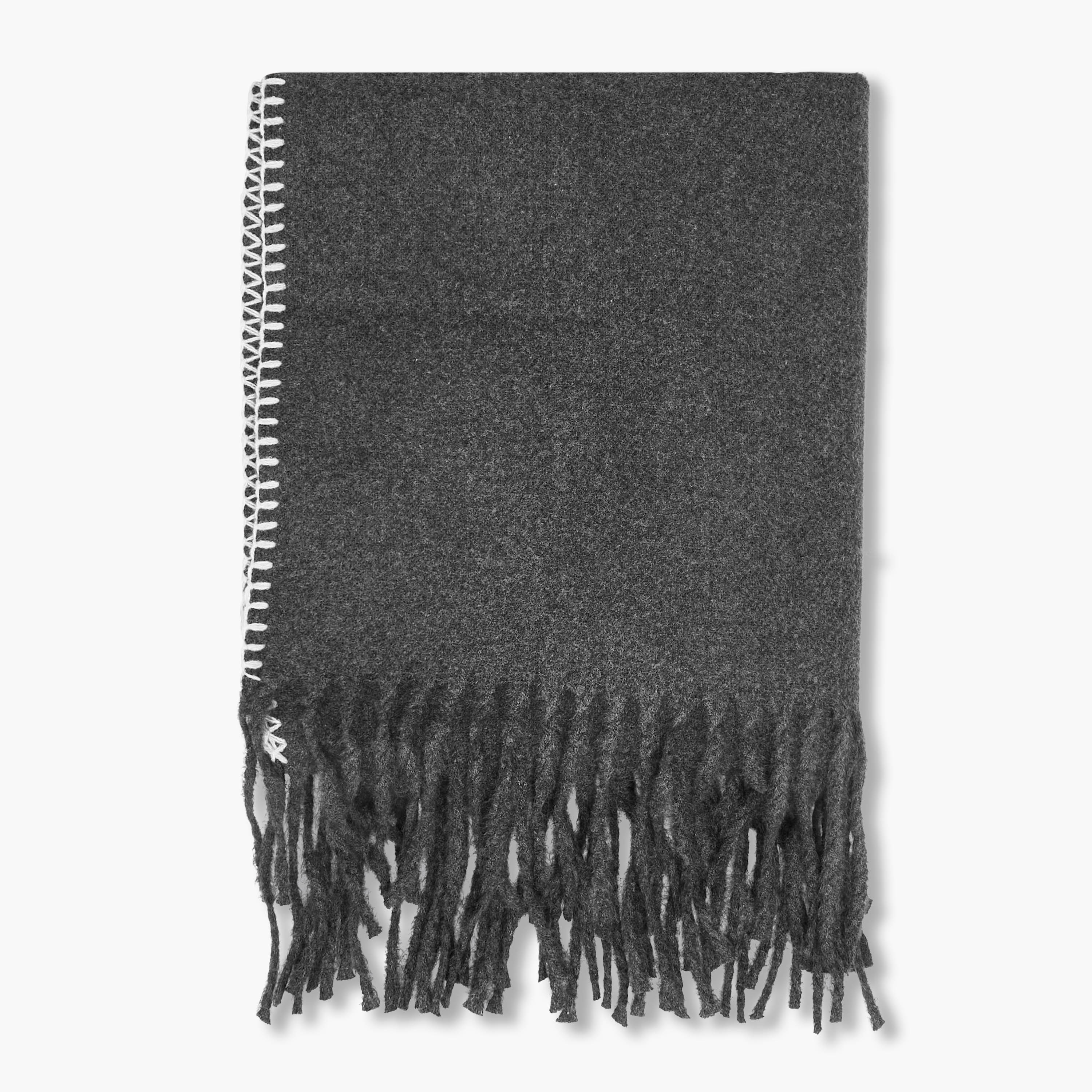 Scarf with Contrast Stitch Detail-women-winterwear-scarves-image-3