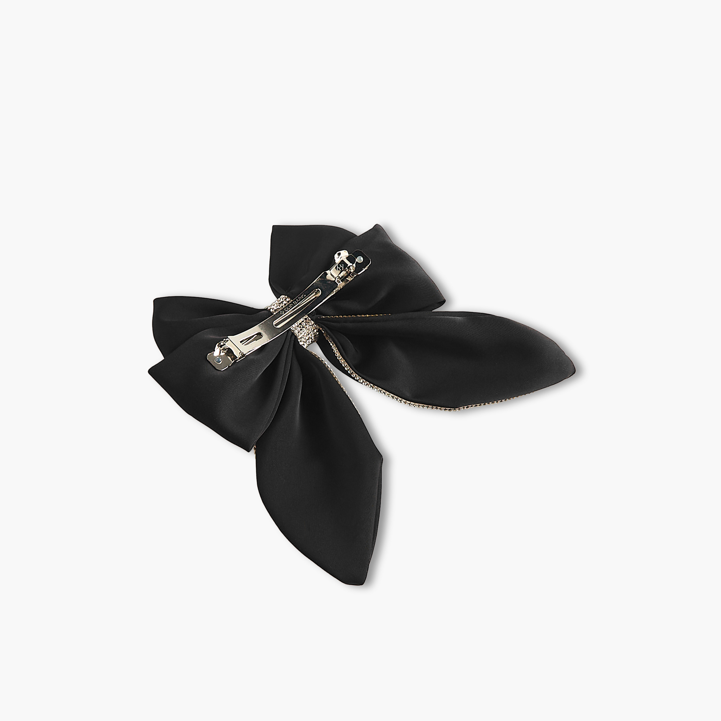 Bow Barette Hair Clip with Embellishments-women-hairaccessories-clips-image-3