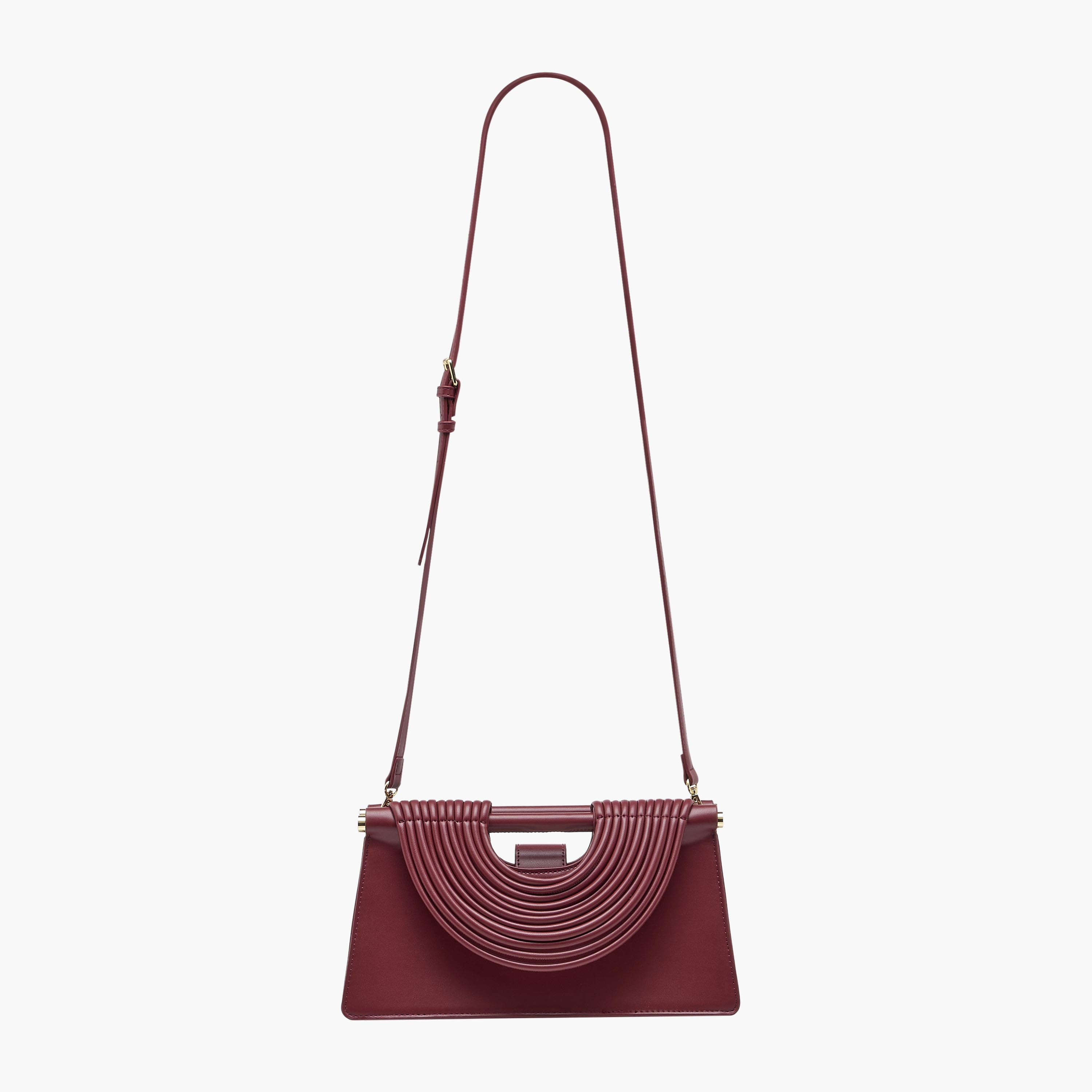 Textured Handle Clutch with Detachable Strap-women-bagsandwallets-handbags-image-3