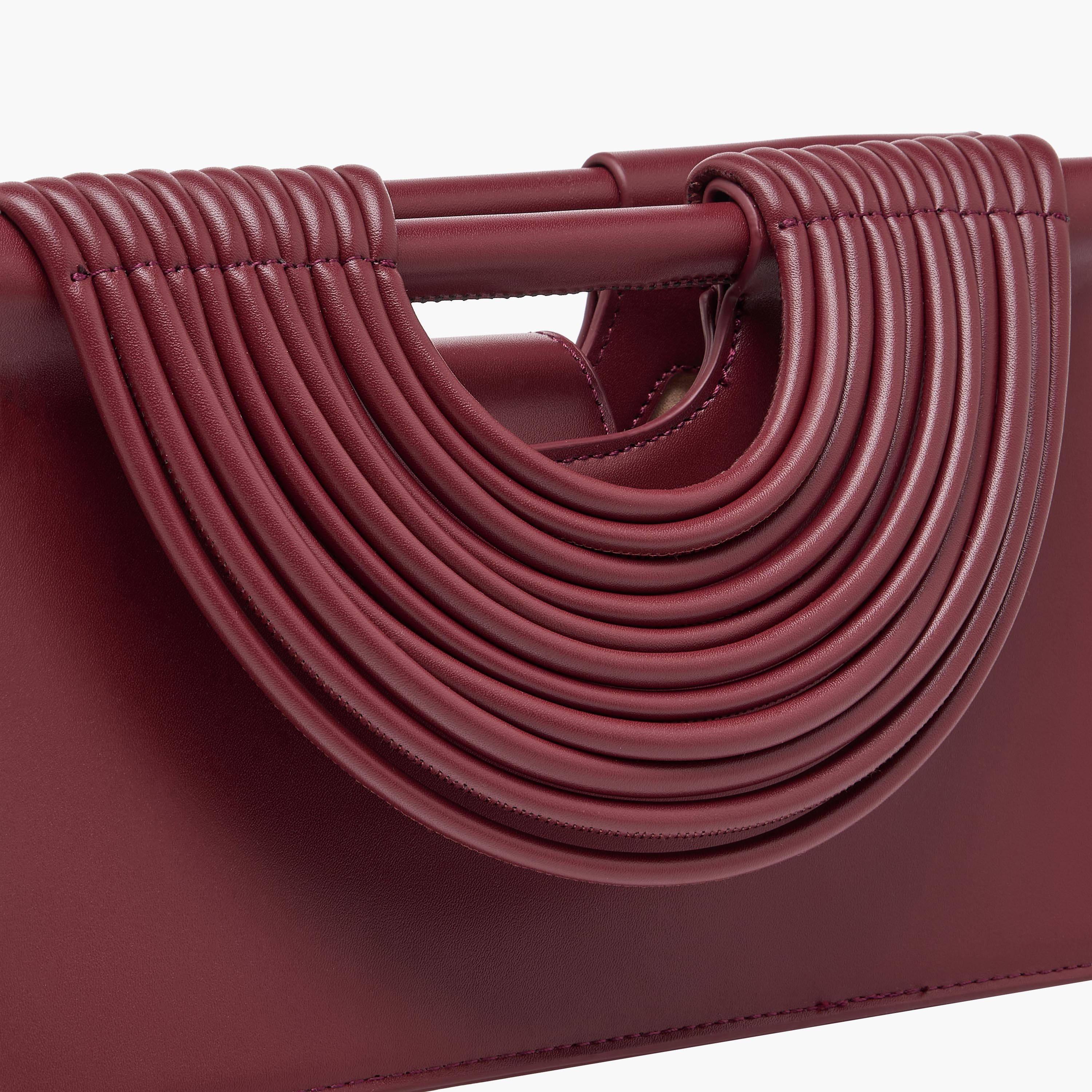 Textured Handle Clutch with Detachable Strap-women-bagsandwallets-handbags-image-5