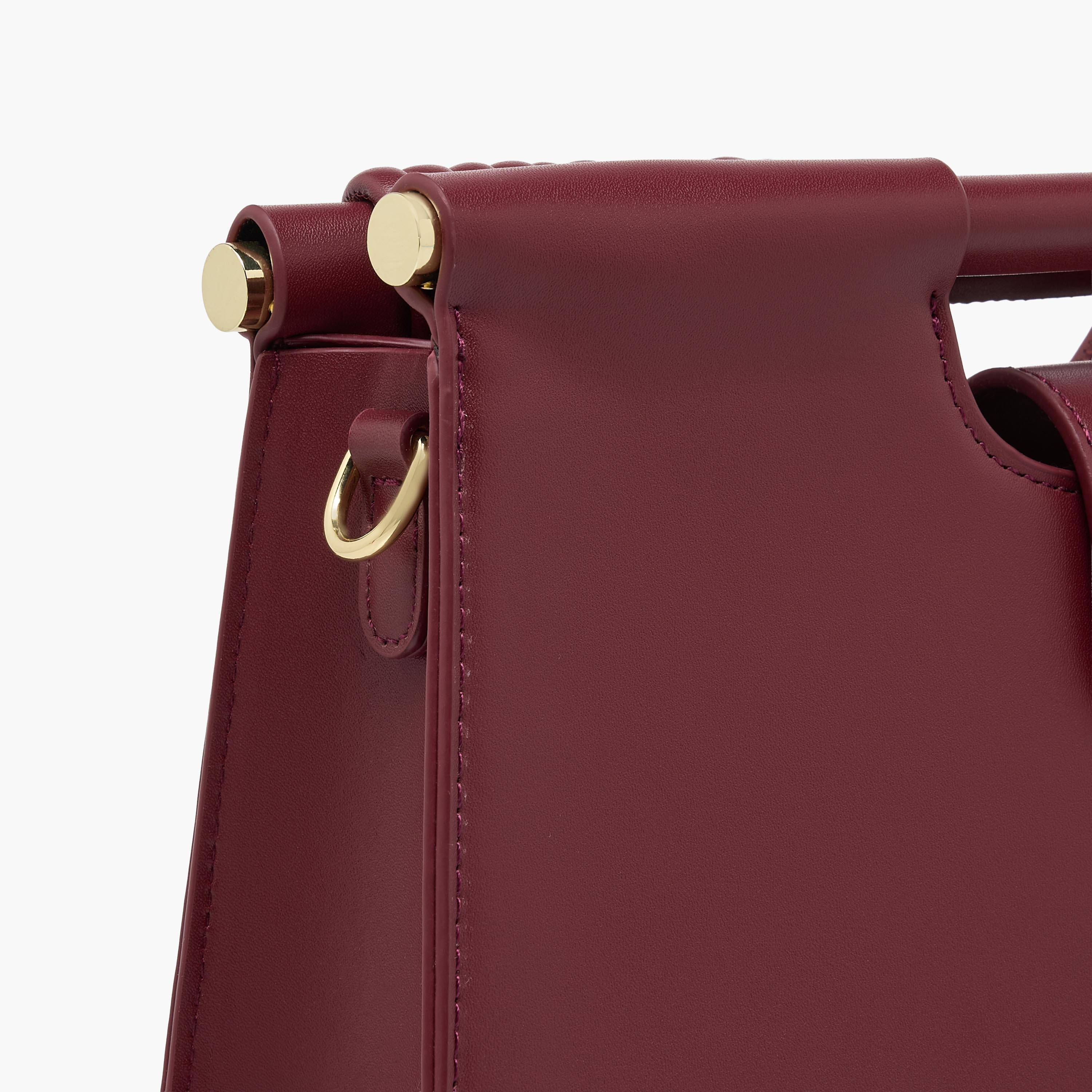 Textured Handle Clutch with Detachable Strap-women-bagsandwallets-handbags-image-6