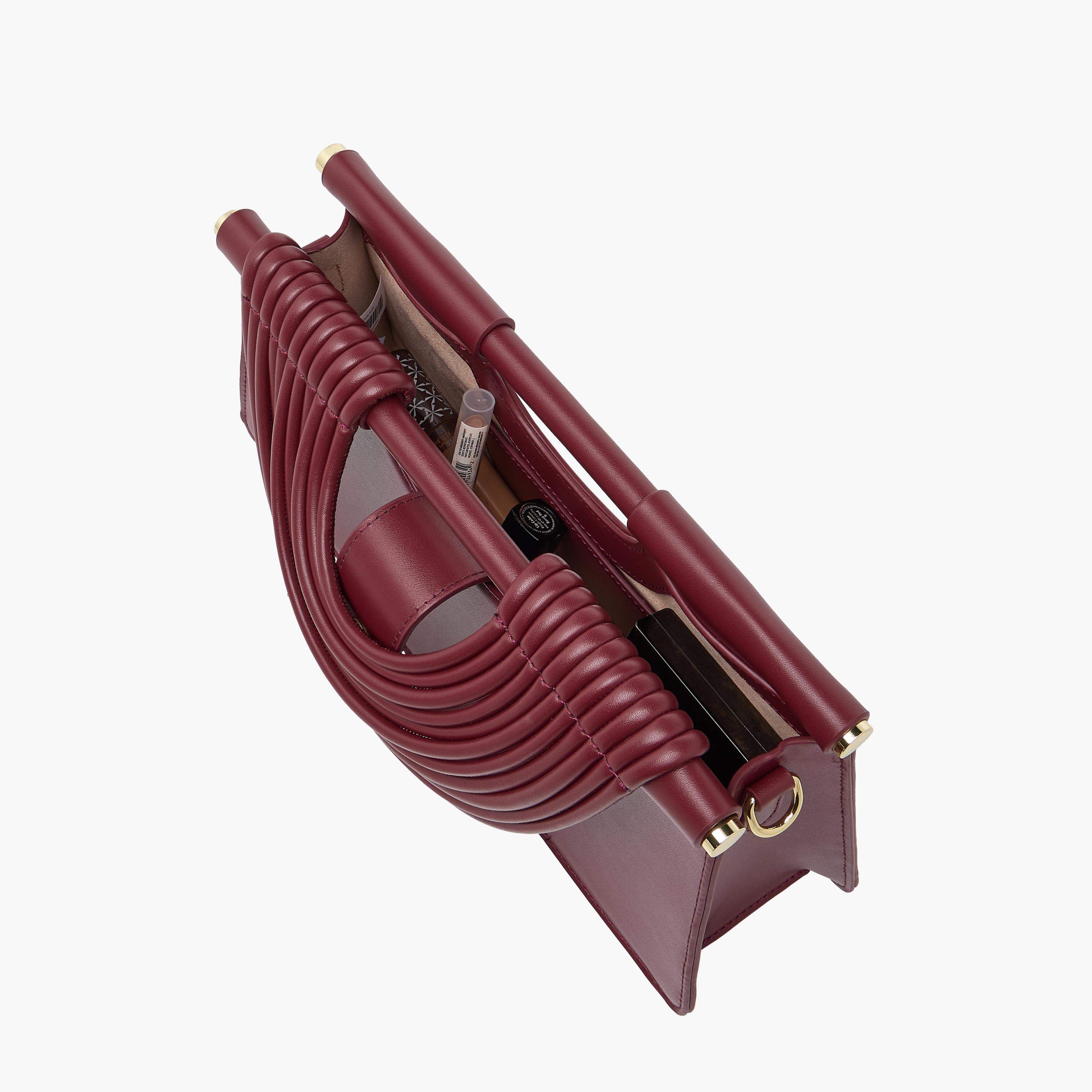 Textured Handle Clutch with Detachable Strap-women-bagsandwallets-handbags-image-9
