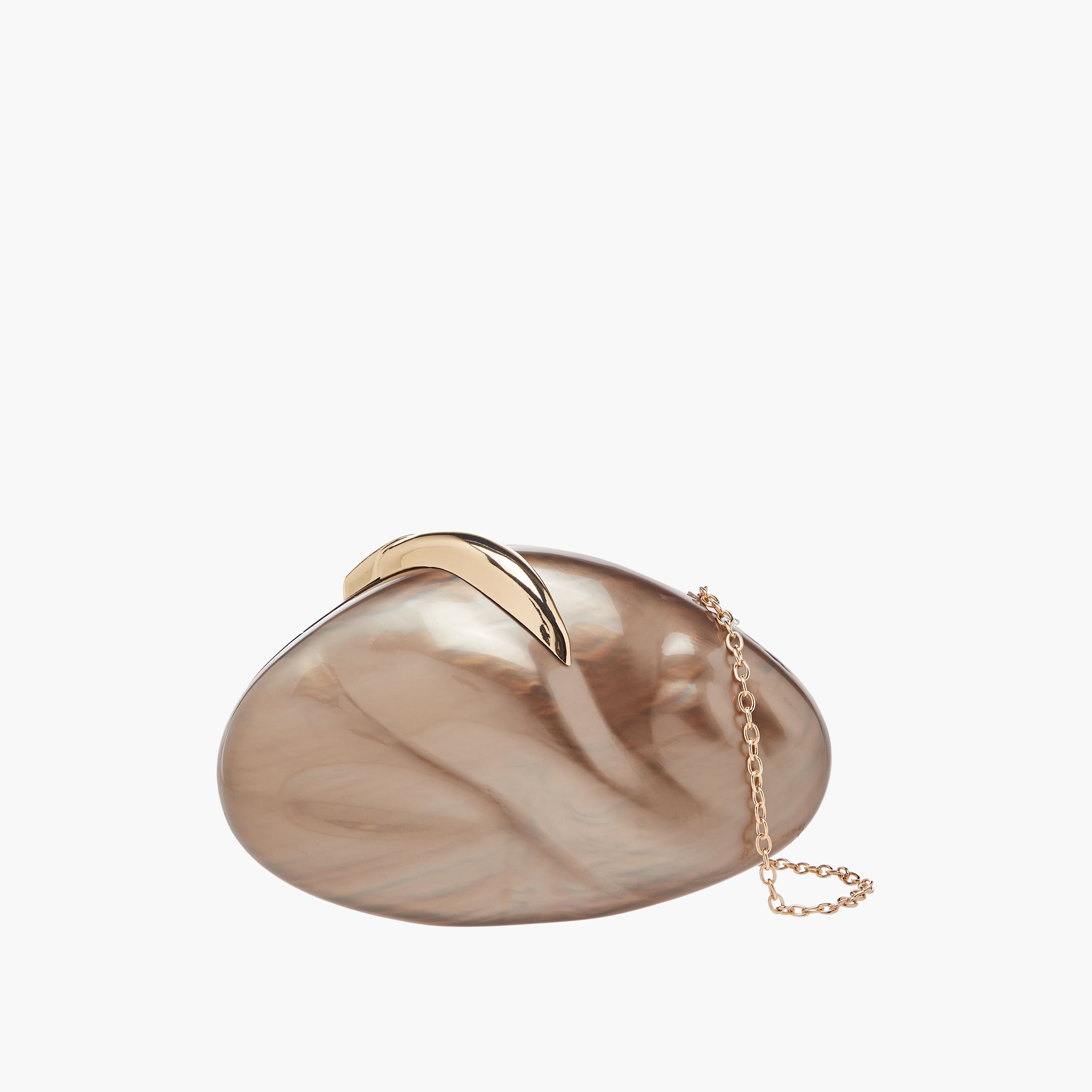 Textured Clutch with Detachable Chain Strap-women-bagsandwallets-handbags-image-1