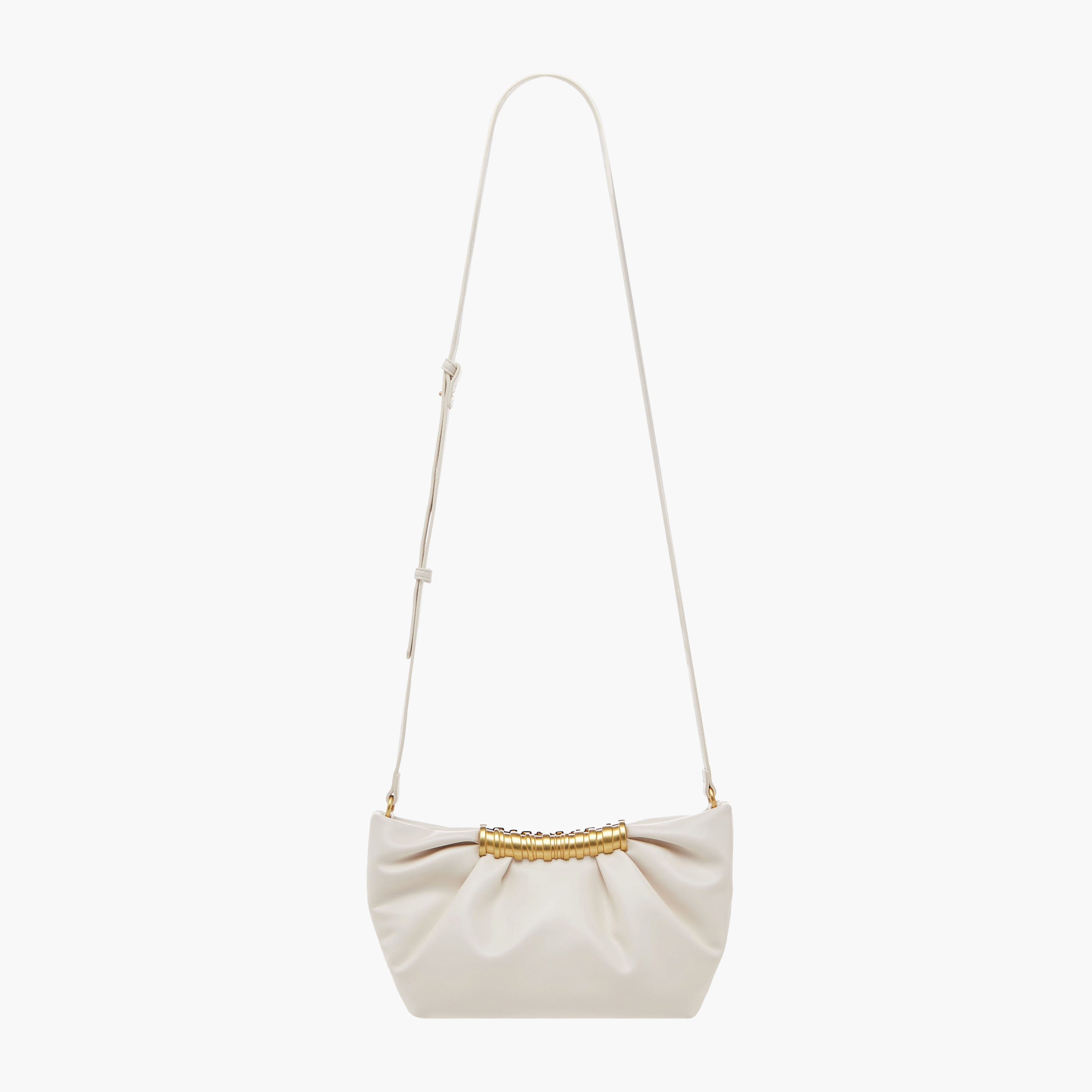 Ruched Crossbody Bag with Adjustable Strap-women-bagsandwallets-handbags-image-3