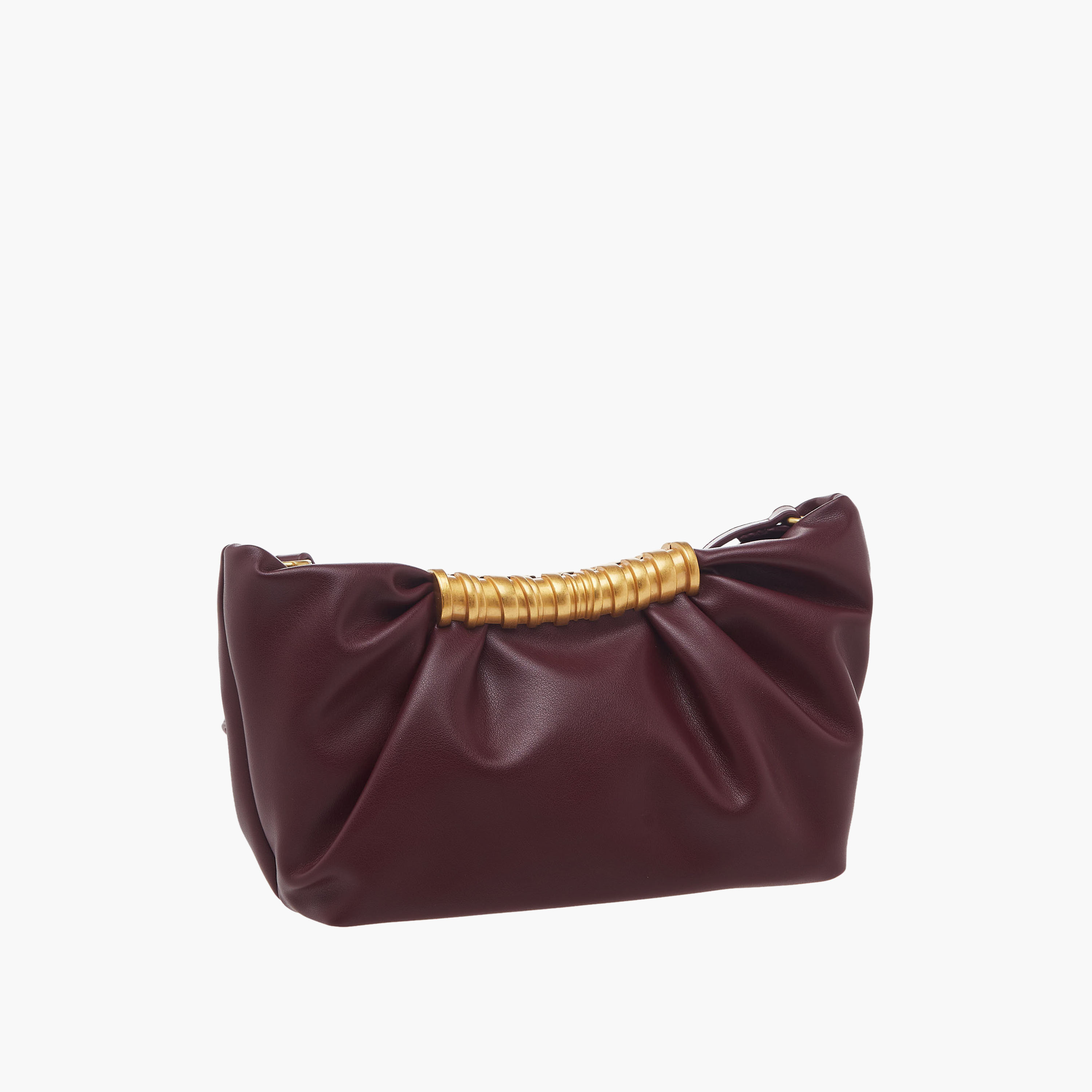 Ruched Crossbody Bag with Adjustable Strap-women-bagsandwallets-handbags-image-4