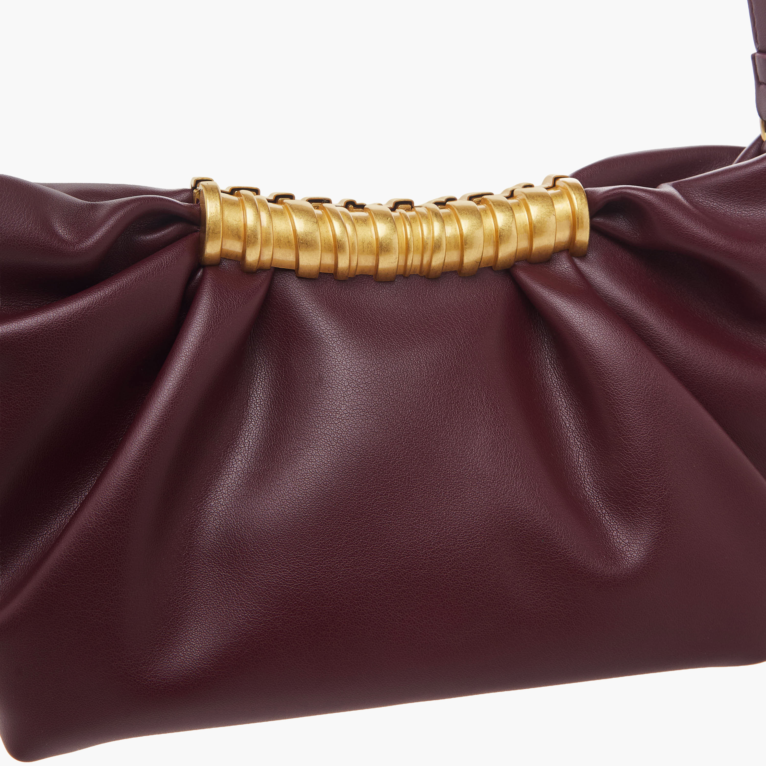 Ruched Crossbody Bag with Adjustable Strap-women-bagsandwallets-handbags-image-5