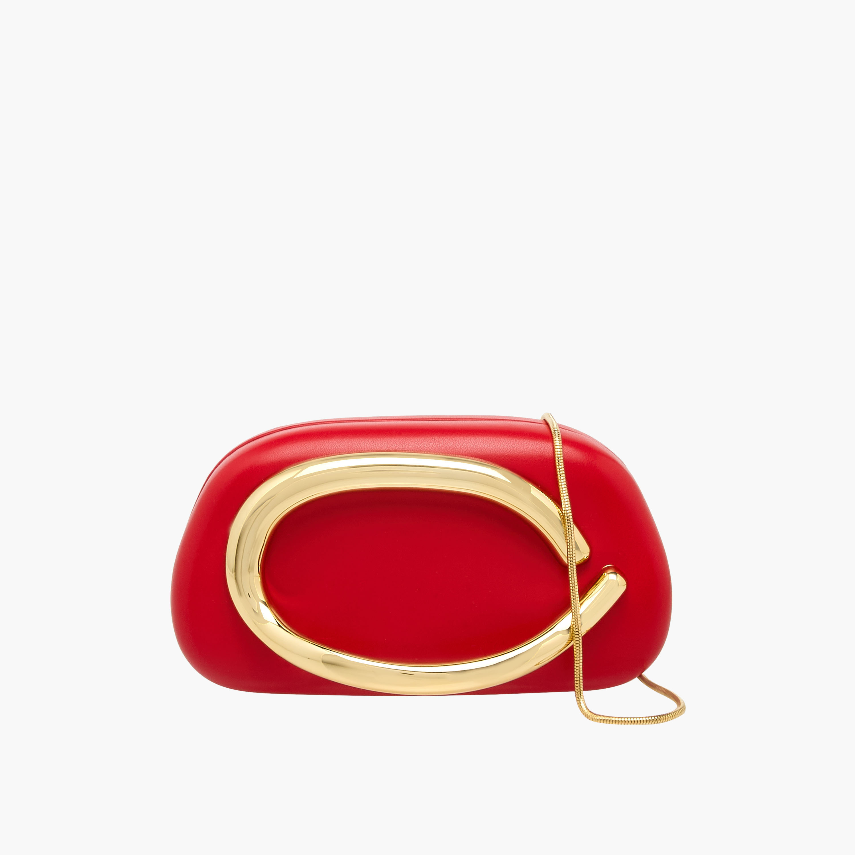 شنطة كلاتش بزينة معدنية وحزام سلسلة قابل للفصل-women-bagsandwallets-handbags-image-1