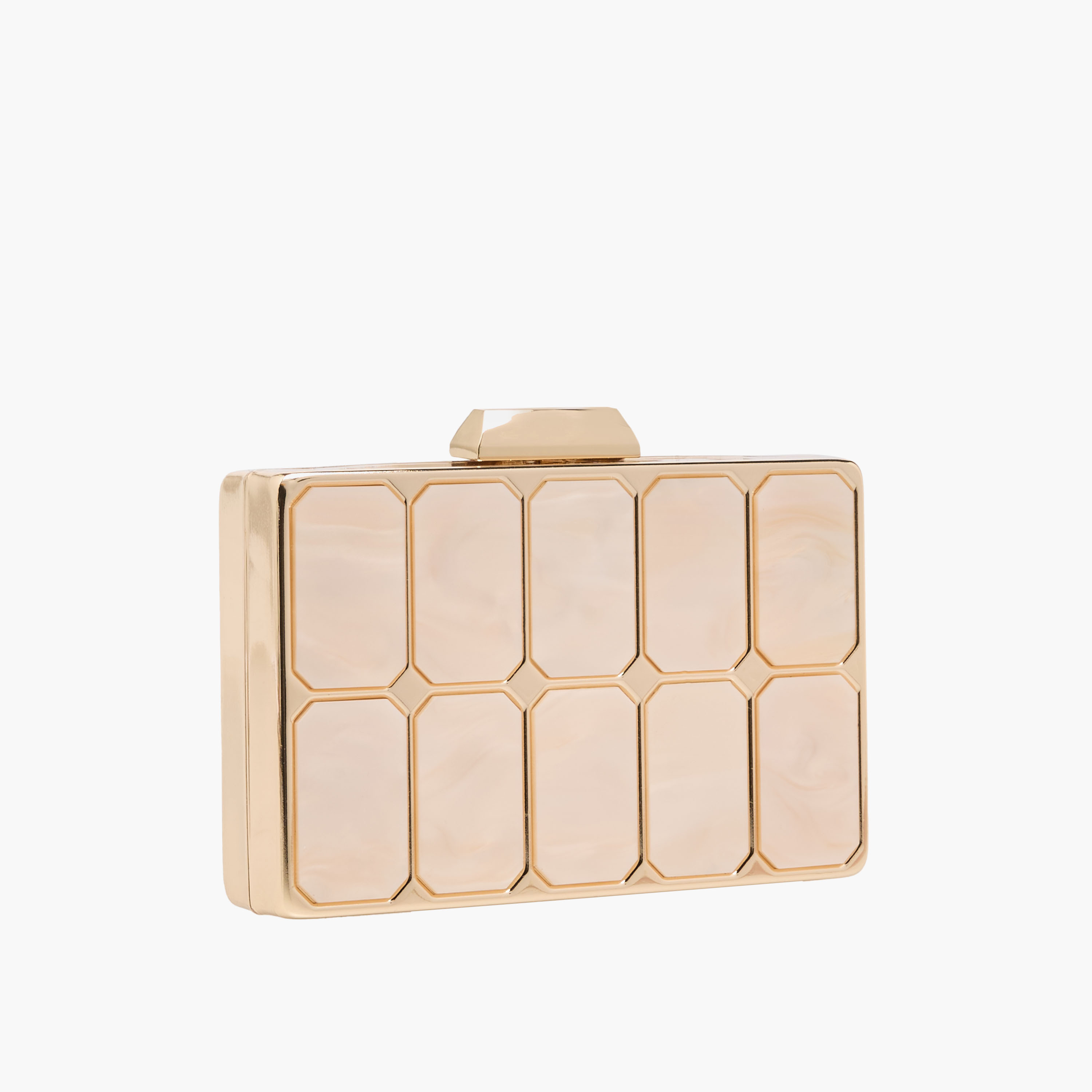 Textured Clutch with Detachable Chain Strap-women-bagsandwallets-handbags-image-5