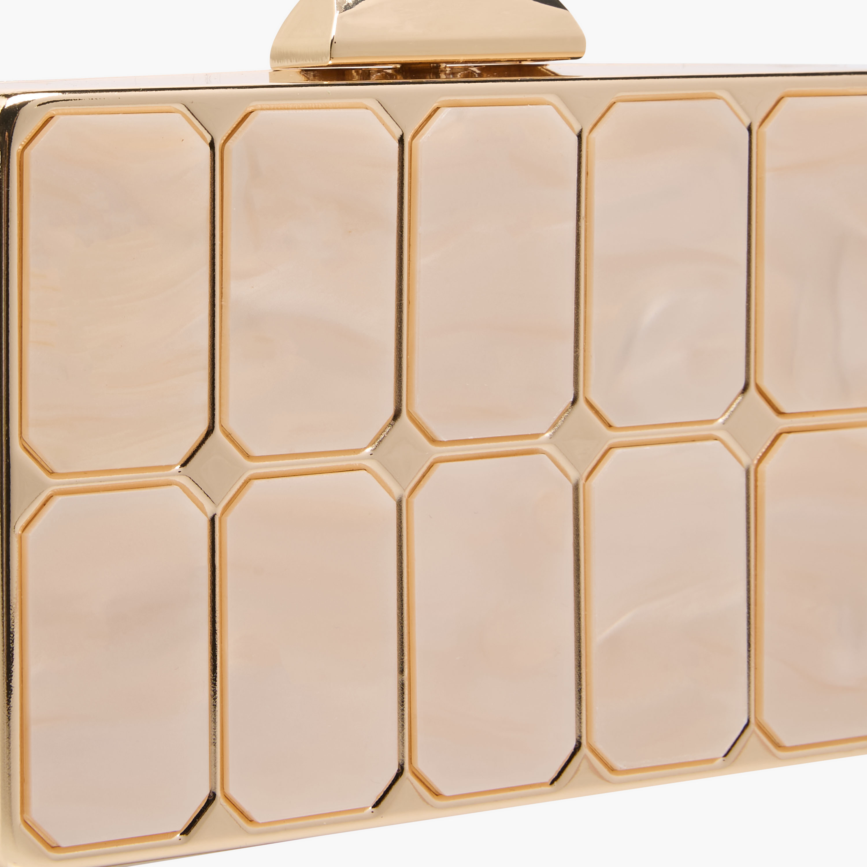 Textured Clutch with Detachable Chain Strap-women-bagsandwallets-handbags-image-6