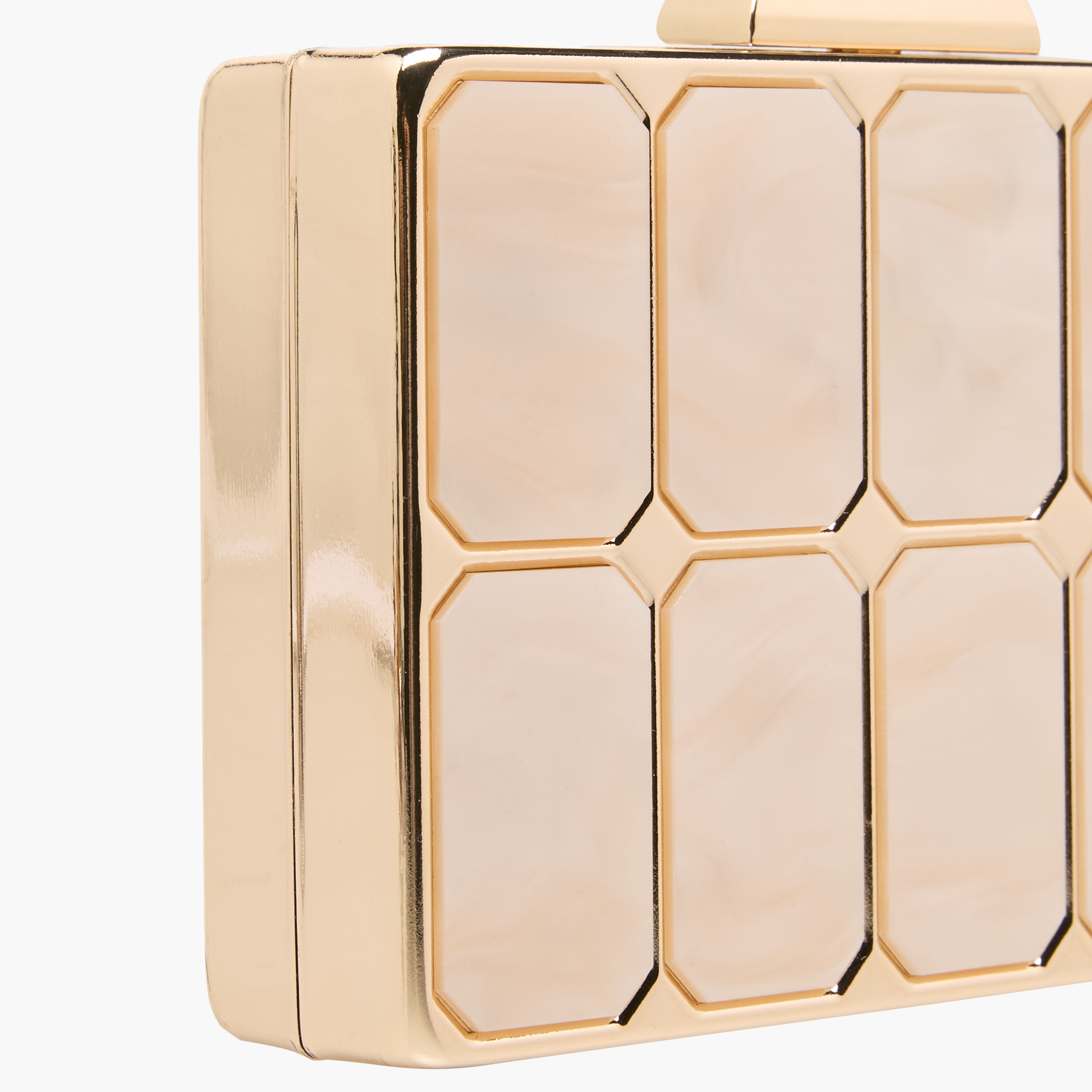 Textured Clutch with Detachable Chain Strap-women-bagsandwallets-handbags-image-7