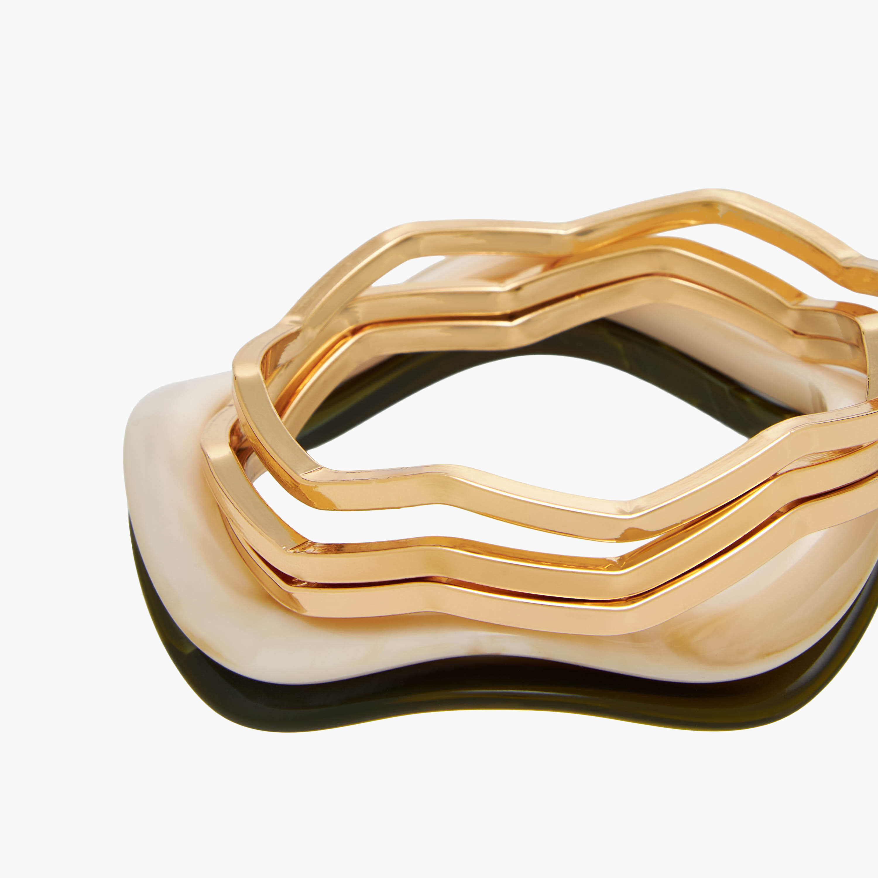 Pack of 5 - Resin Metallic Bangles-women-watchesandjewellery-jewellery-banglesandbracelets-image-12